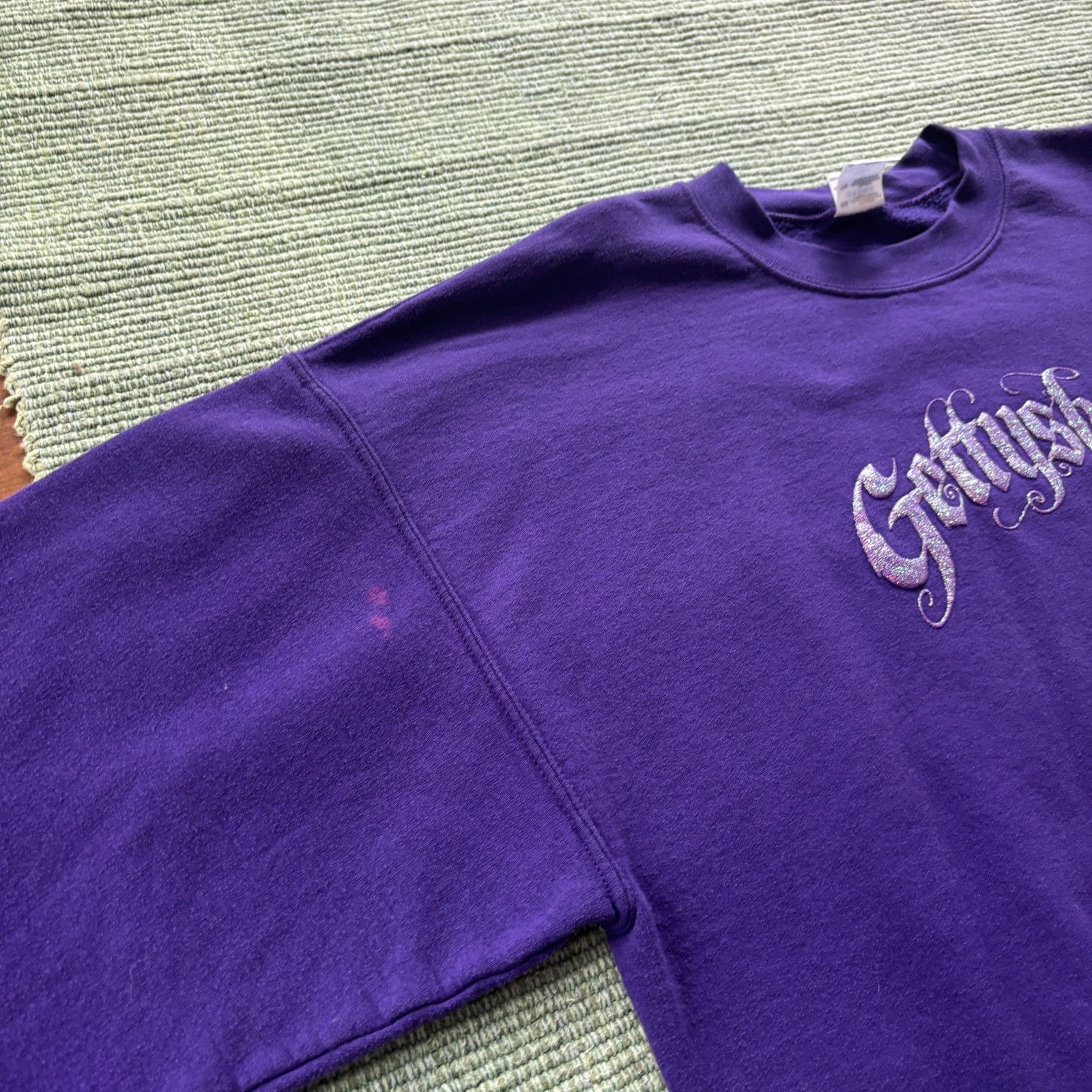 Vintage Vintage Y2K Whimsygoth Gettysburg Sparkly Sweatshirt XL Size US XL / EU 56 / 4 - 7 Thumbnail