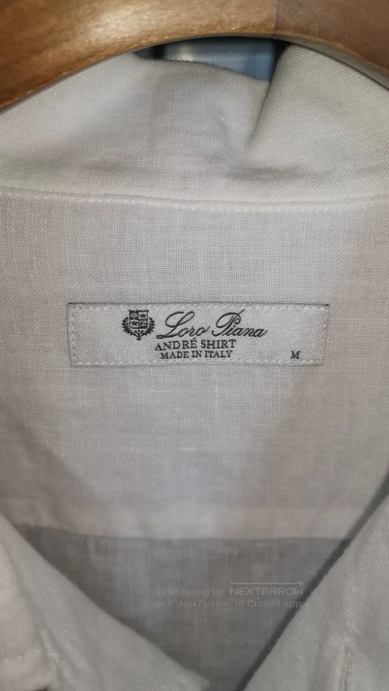Loro Piana Loro Piana Linen shirt Size M / US 6-8 / IT 42-44 - 2 Thumbnail