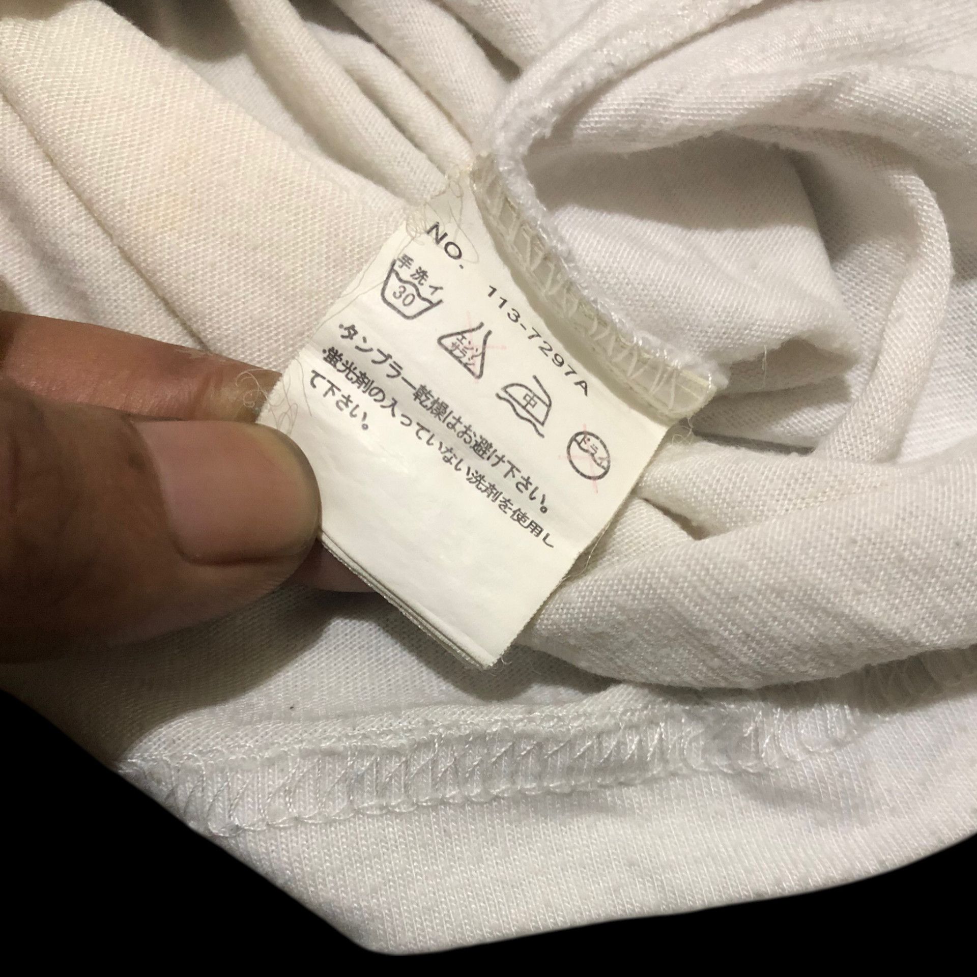 Japanese Brand 🔥Y2K IN THE ATTIC Avant Garde Style Brand Designer T-Shirt Size US S / EU 44-46 / 1 - 8 Thumbnail