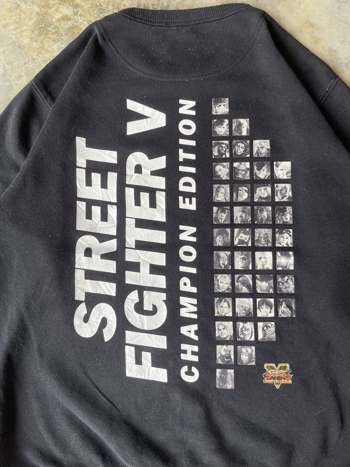Street Fighter v crewneck sweatshirt