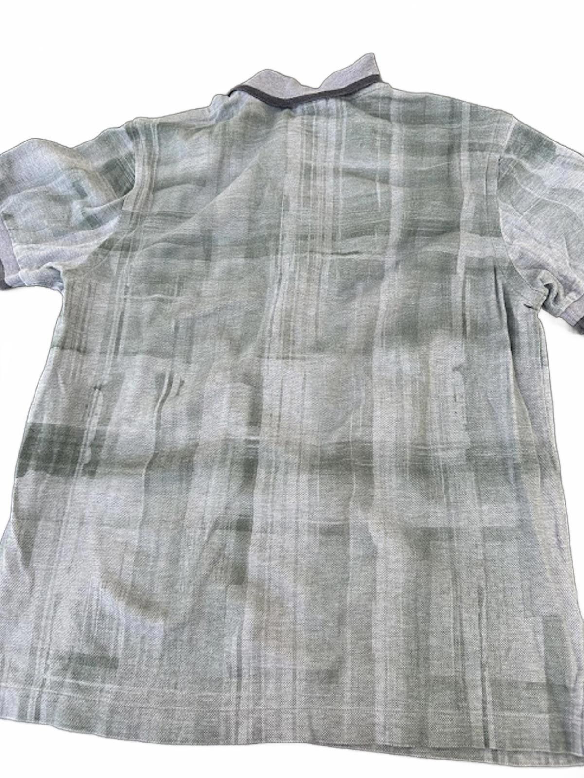 Brioni Brioni Green Gray Knit Polo Shirt M Italy Size US M / EU 48-50 / 2 - 2 Thumbnail