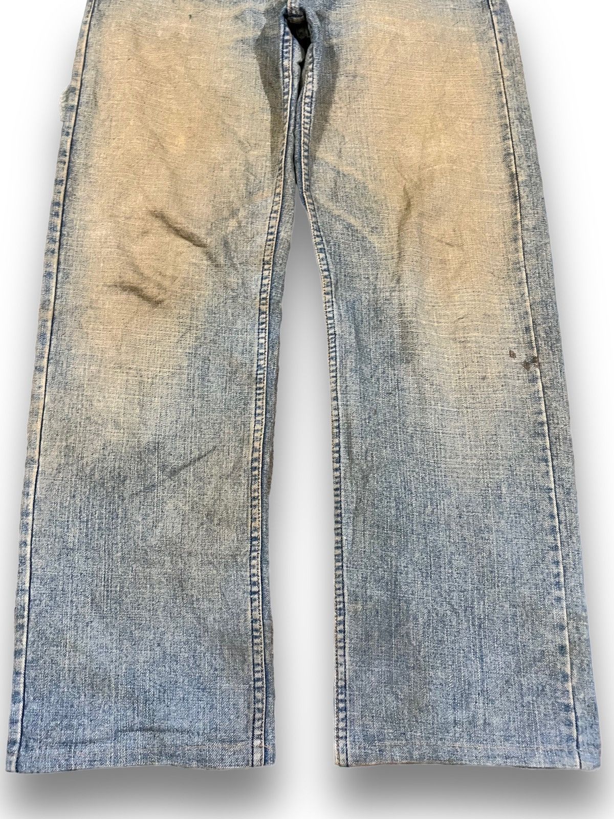 Levi's × Levi's Vintage Clothing Vintage Levi’s 534 Mudwash Grunge Wide Leg Denim Size US 31 - 4 Thumbnail