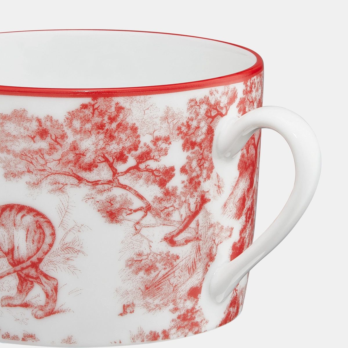 Dior o1bcso1str0225 Size:OS/ Teacup in Red Toile Size ONE SIZE - 2 Thumbnail