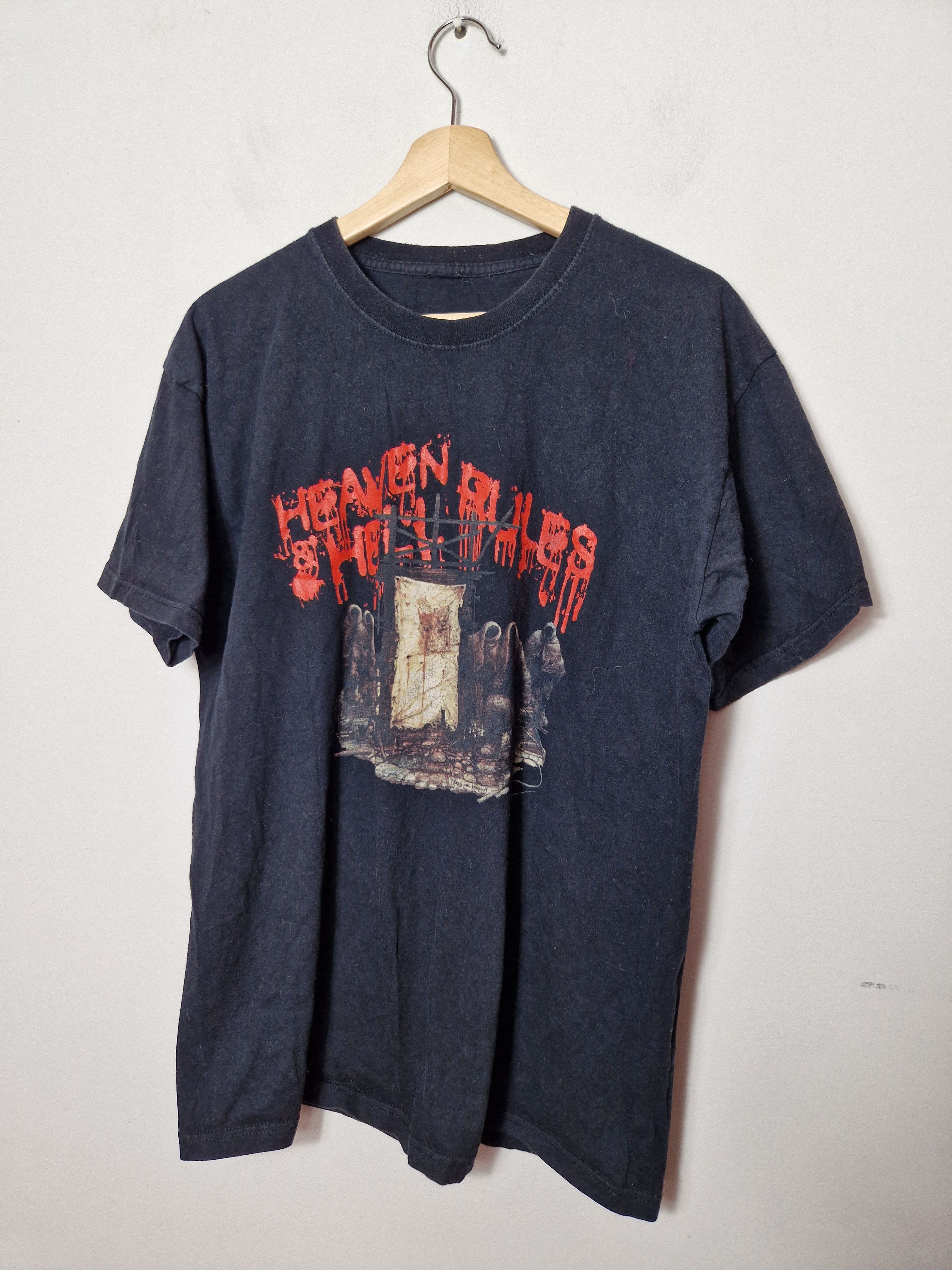 Band Tees Vintage 2007 Black Sabbath Heaven & Hell Tee Ronnie Dio Size US L / EU 52-54 / 3 - 1 Thumbnail