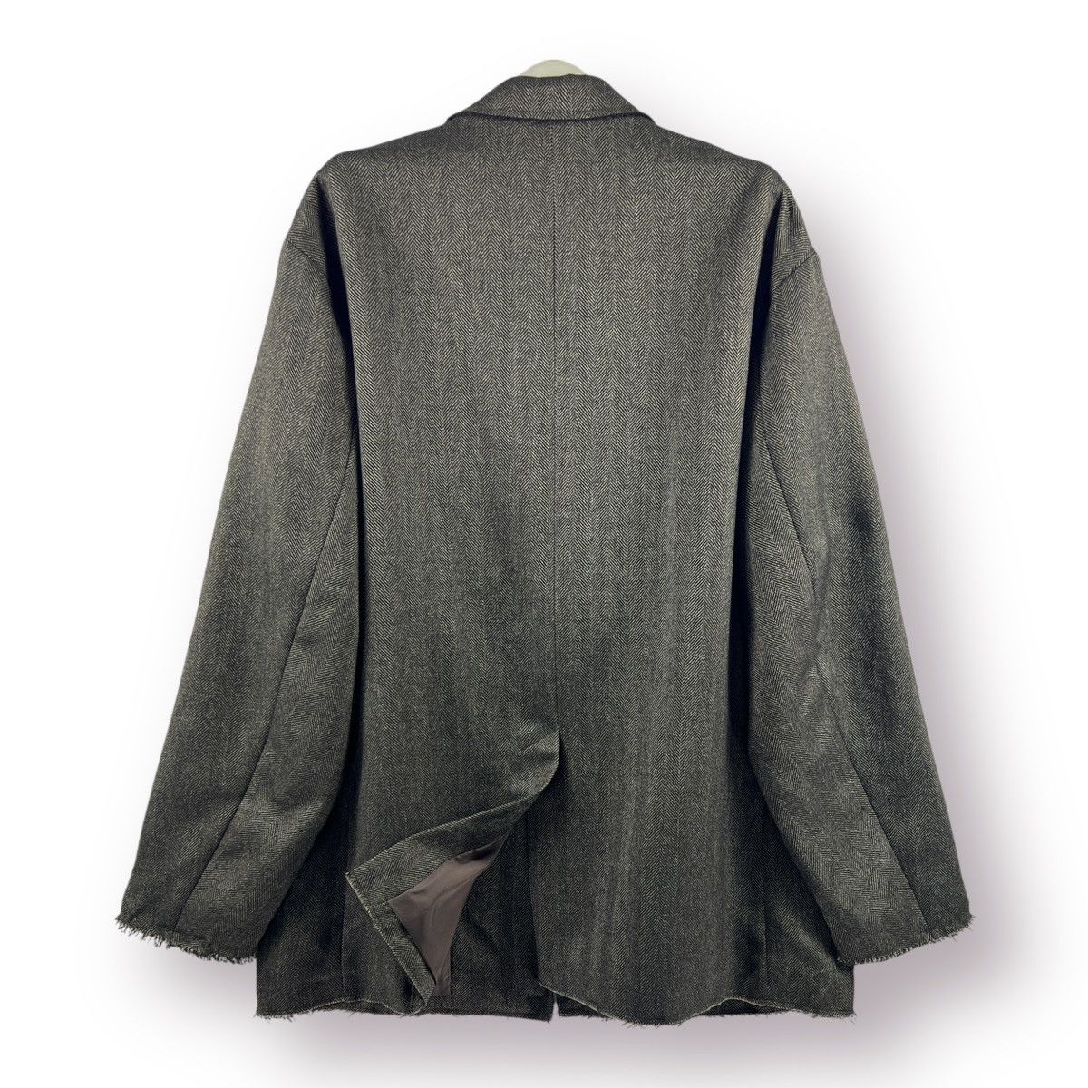 Beams Plus 🔥 Herringbone Trashed Design Beams Japan OverCoat - L Size US L / EU 52-54 / 3 - 12 Thumbnail