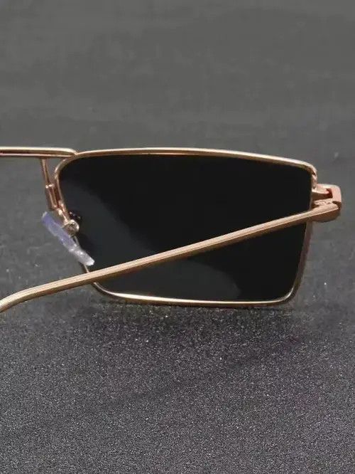Electric Visual Y2K Retro Punk Kurt Cobain Style Sunglasses Vintage Brown Size ONE SIZE - 2 Thumbnail
