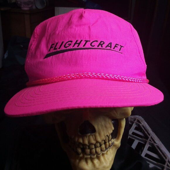 Vintage Deadstock Vintage Flightcraft Neon Rope Snap Hat Cap Size ONE SIZE - 1 Thumbnail
