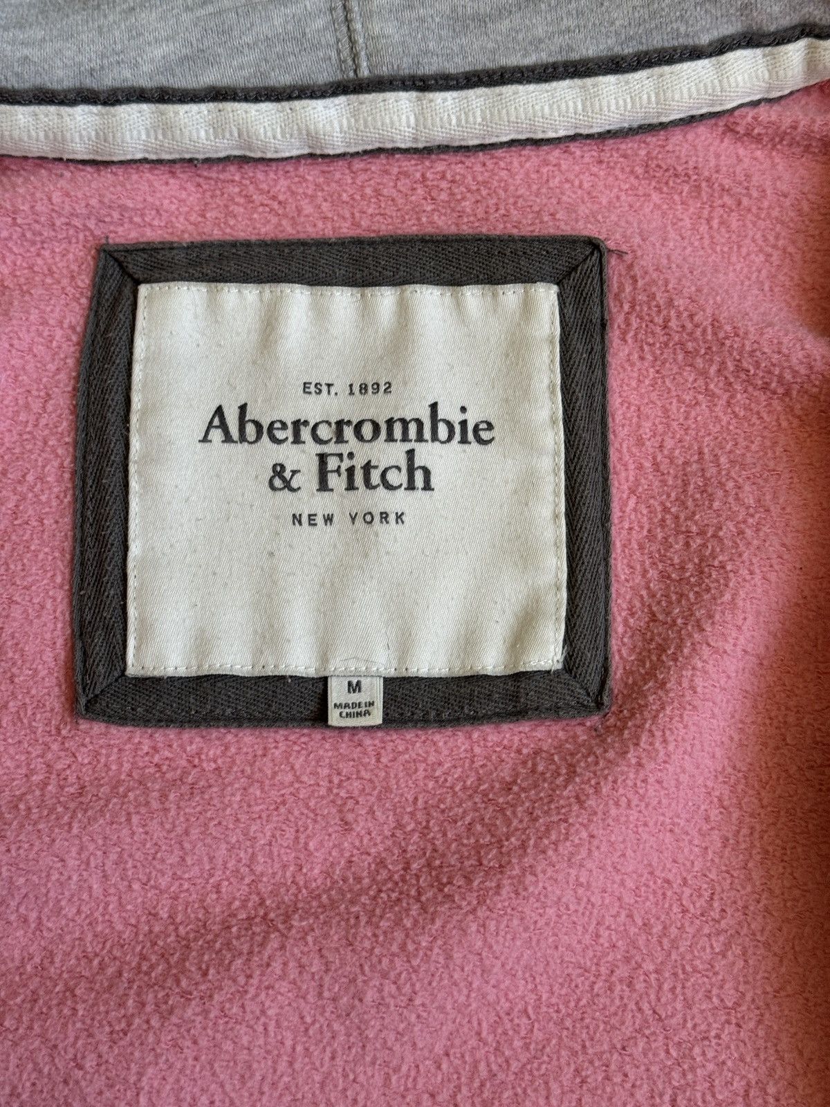 Abercrombie & Fitch Abercrombie Fitch Vintage Fur Zip Hoodie Ifsixwasnine LGB Size M / US 6-8 / IT 42-44 - 7 Thumbnail