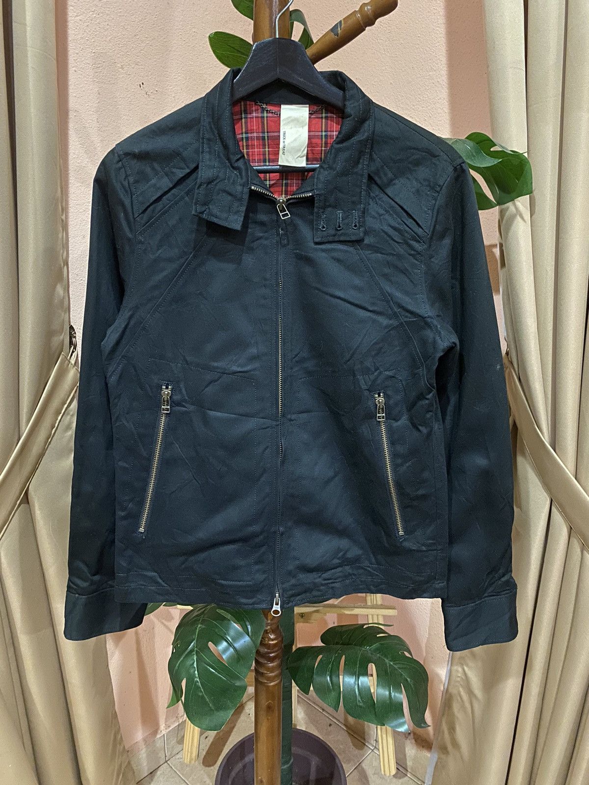 Japanese Brand TRICK OR TREAT BIKERS JACKET Size US S / EU 44-46 / 1 - 8 Thumbnail