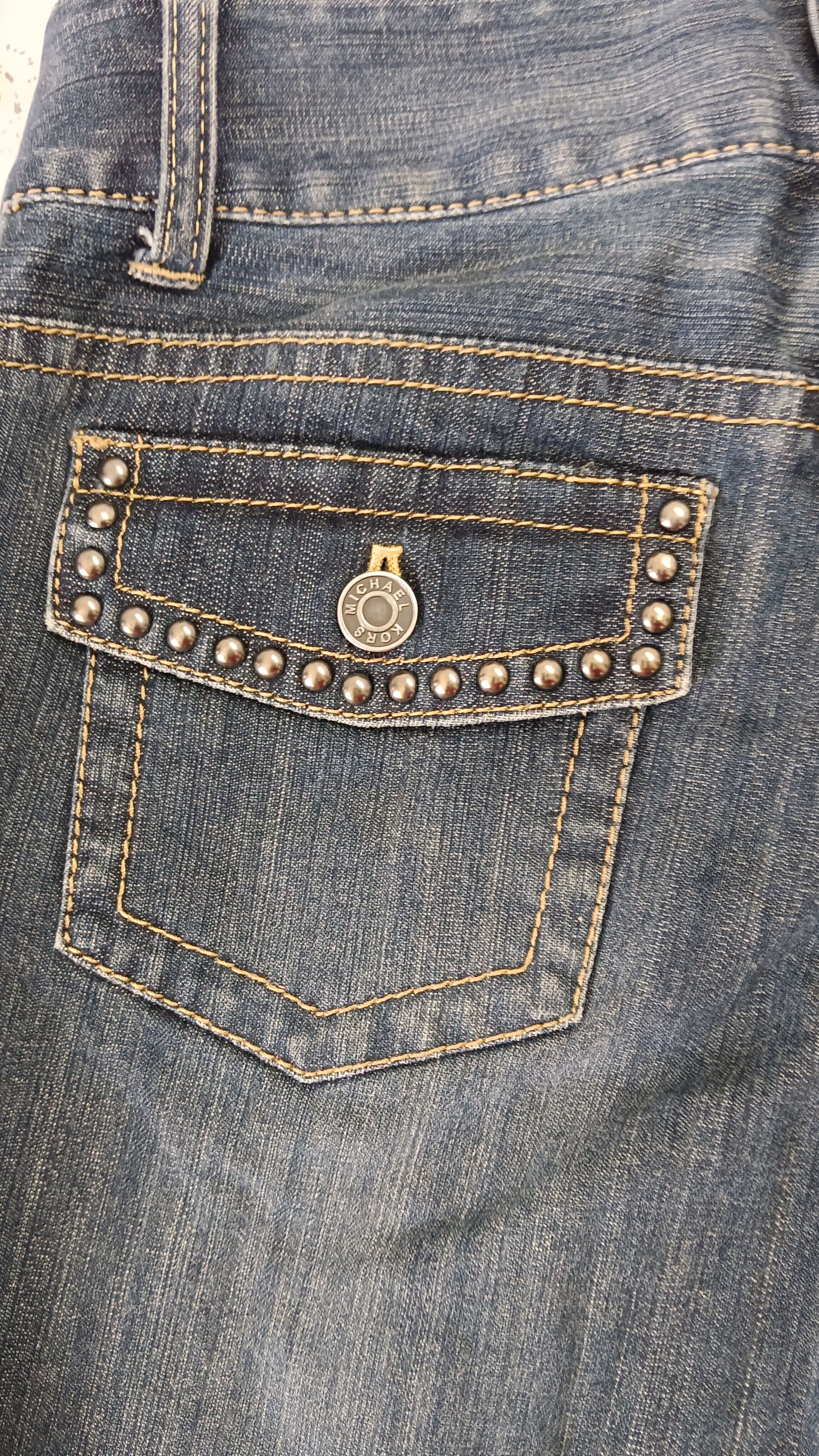 Michael Kors Michael Kors Studded Flared Denim Size 27" / US 4 / IT 40 - 8 Thumbnail