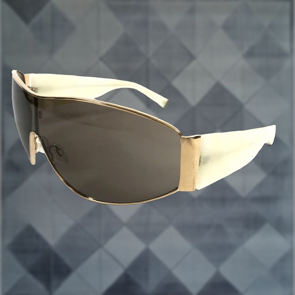 Vintage Oliver Peoples Sunglasses Vertigo G Wrap UV400 Brown Lens