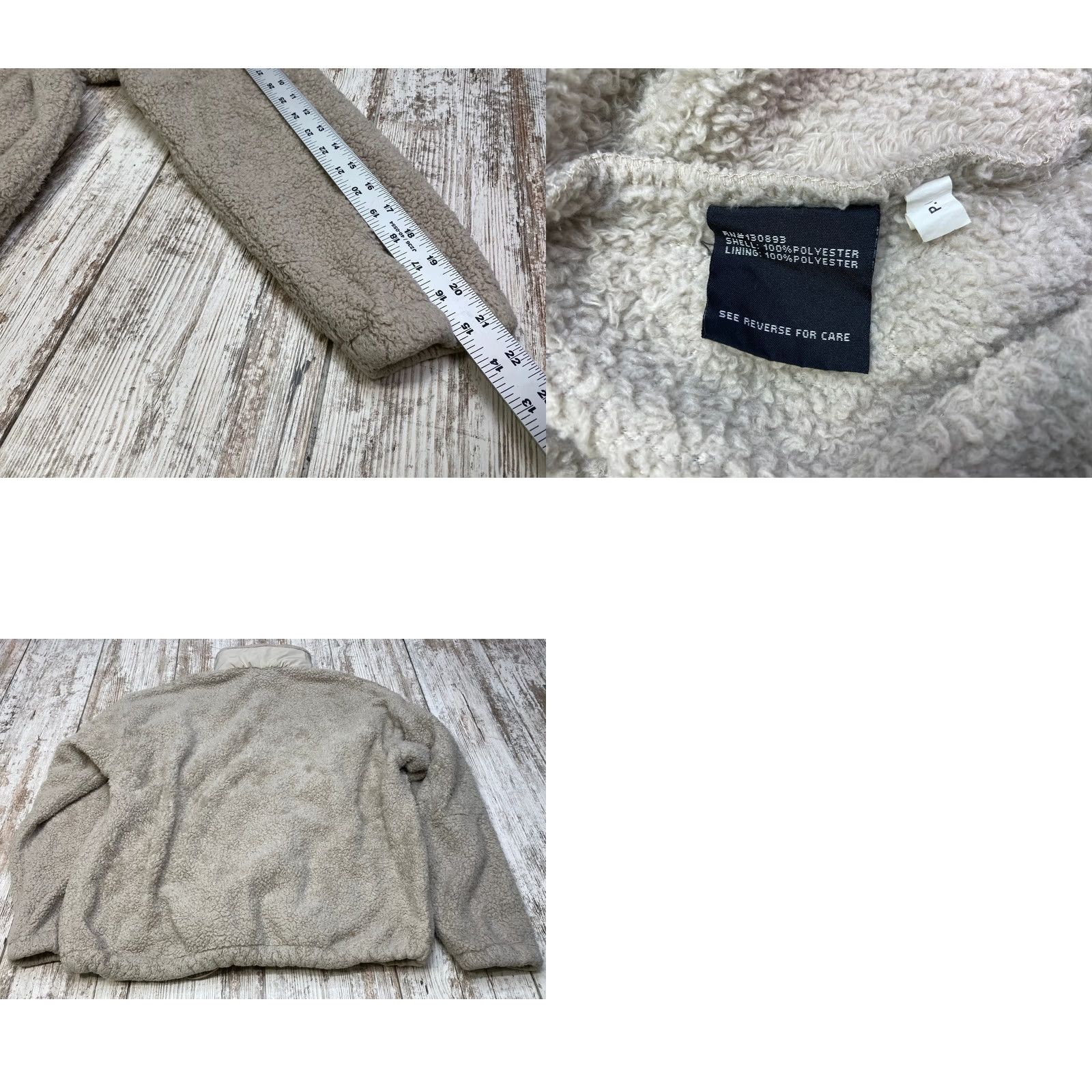 New Balance VINTAGE New Balance Jacket 1/4 Zip Pullover Womens XL Gray Fleece Sherpa Warm Outdoor Size XL / US 12-14 / IT 48-50 - 9 Thumbnail