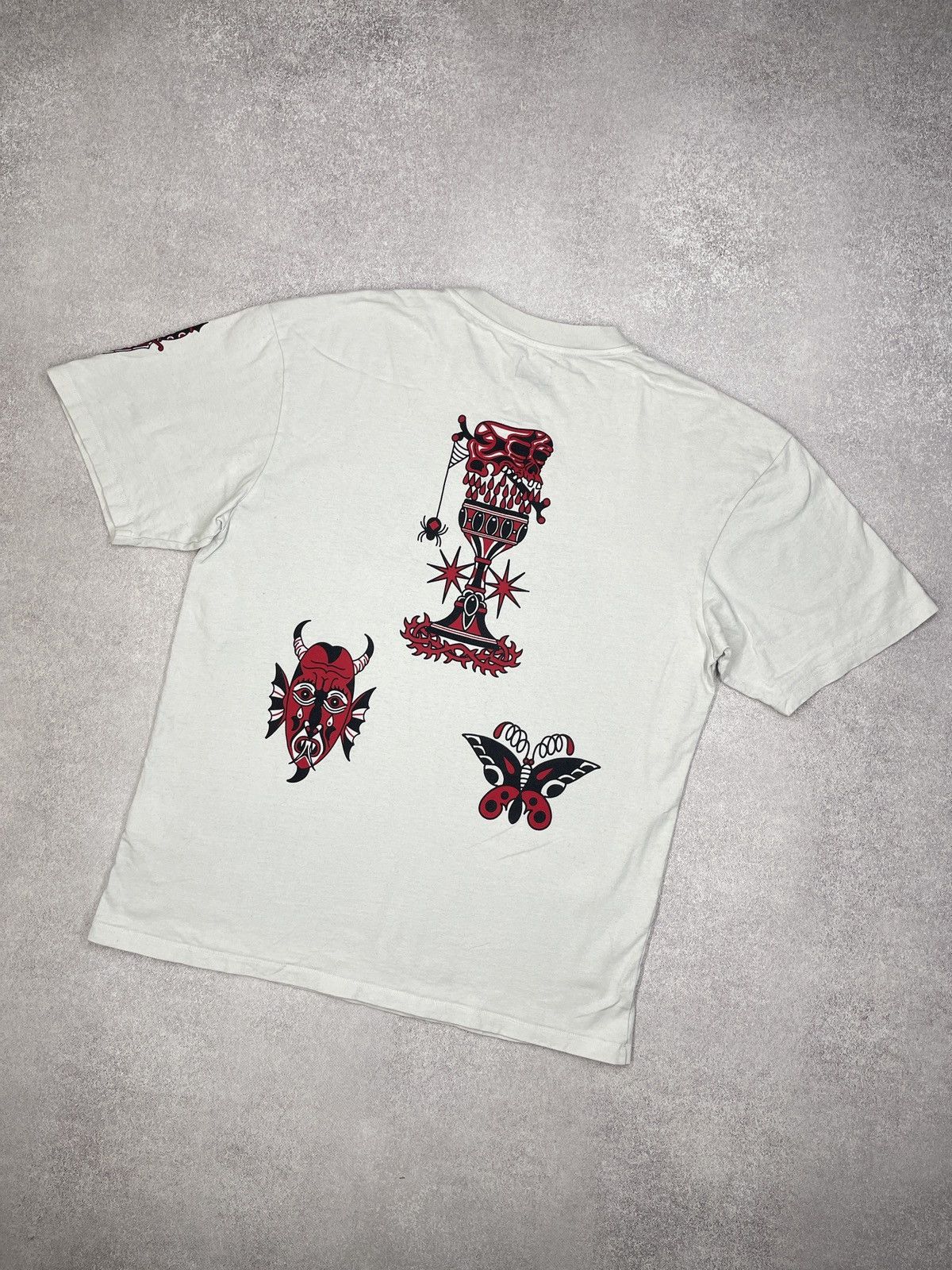Edwin × Japanese Brand Mens Edwin Teide Flash T Shirt Japanese Style White Size US L / EU 52-54 / 3 - 6 Thumbnail