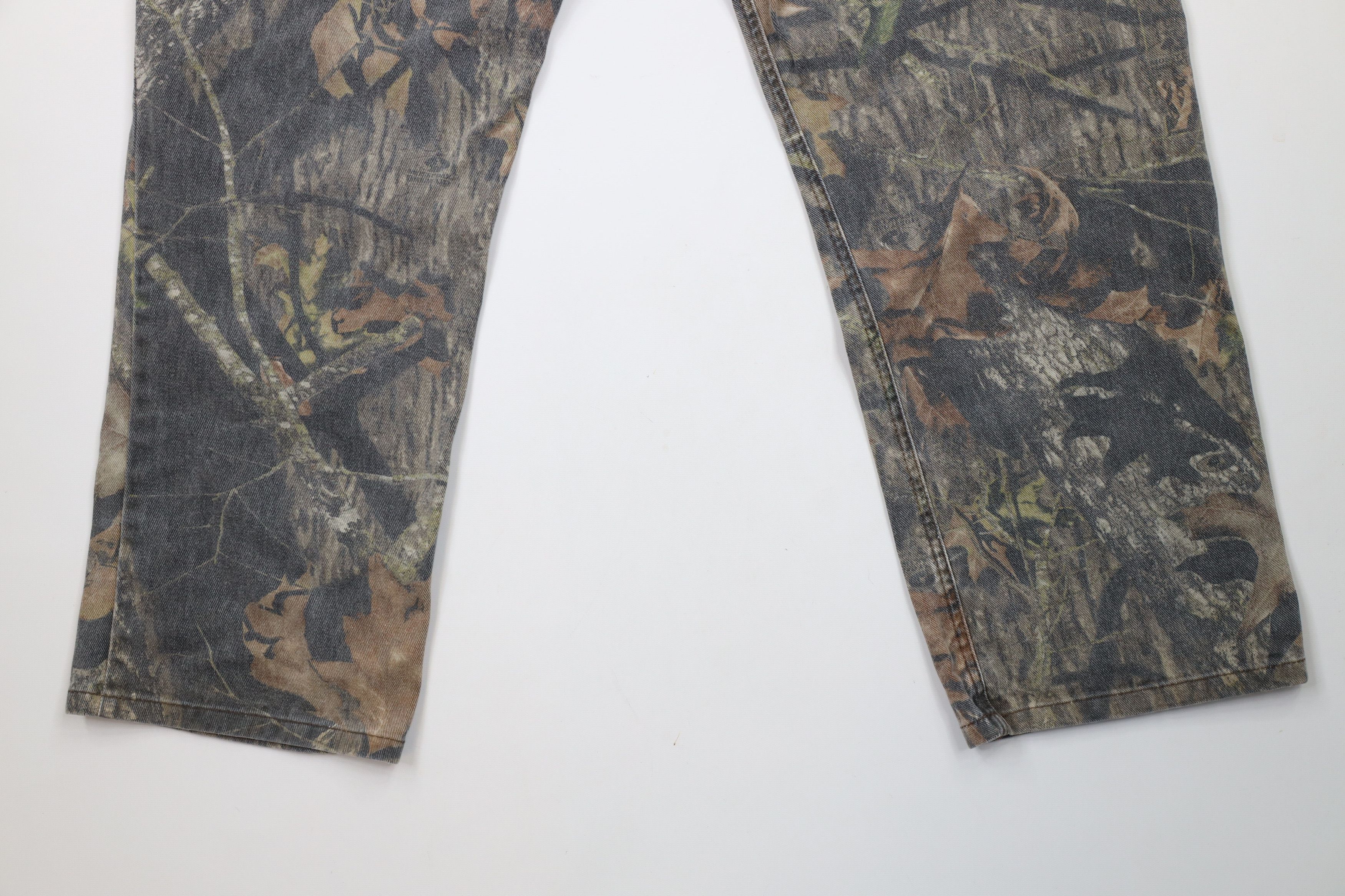 Vintage Vintage 90s Streetwear Camouflage Wide Leg Denim Jeans Size US 42 / EU 58 - 12 Thumbnail
