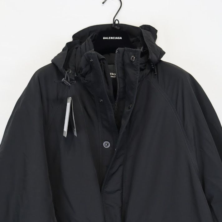 Balenciaga o1rshd1 Jacket in Black Size US M / EU 48-50 / 2 - 2 Thumbnail