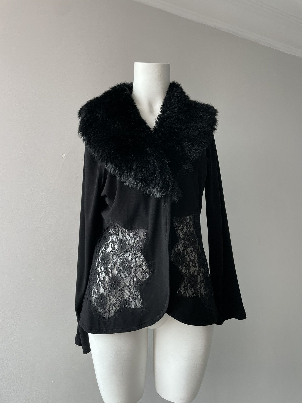 Vintage y2k fluffy jacket Size L / US 10 / IT 46 - 4 Thumbnail