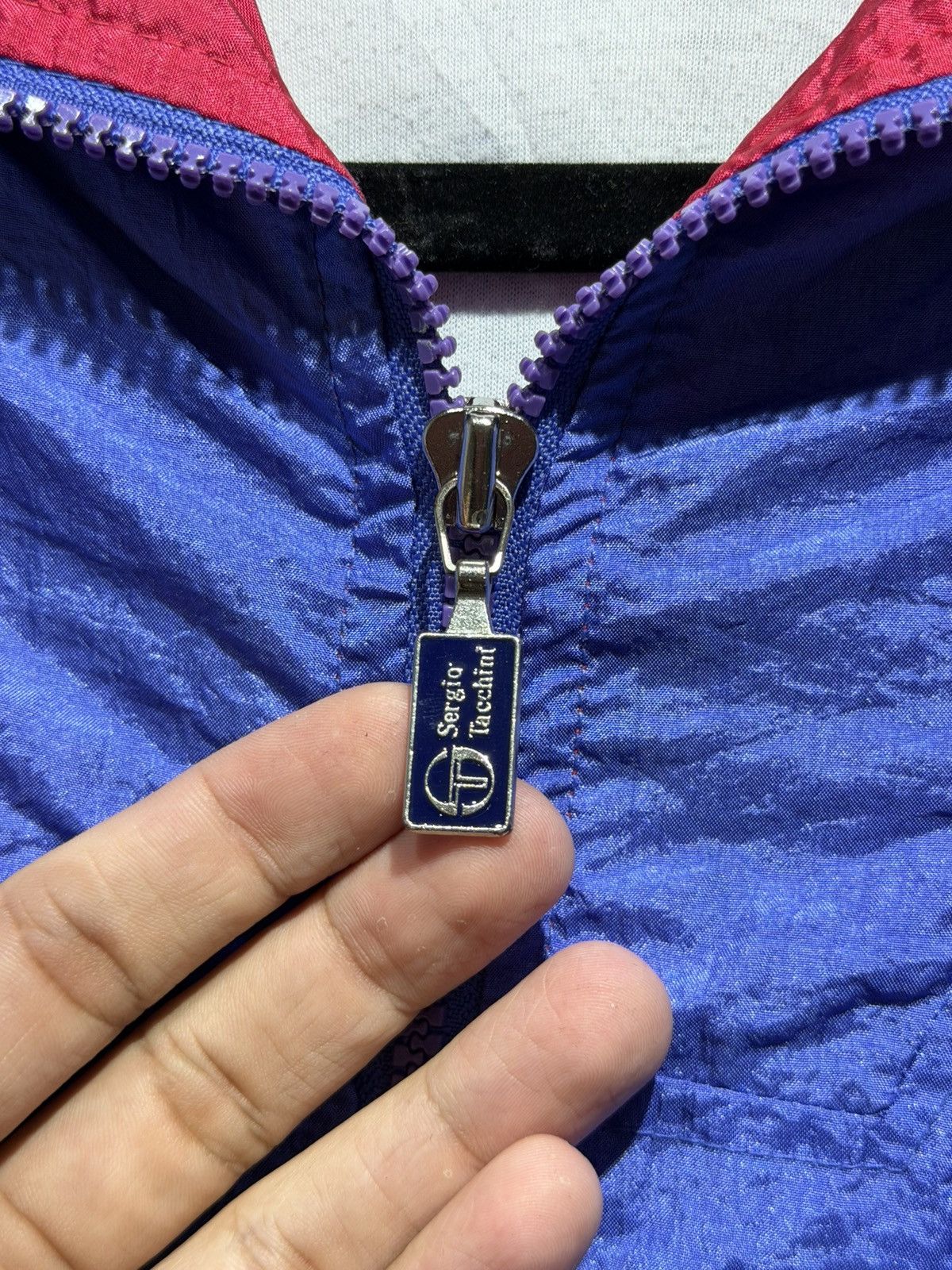 Sergio Tacchini Vintage 90s Sergio Tacchini Windbreaker Size US M / EU 48-50 / 2 - 6 Thumbnail
