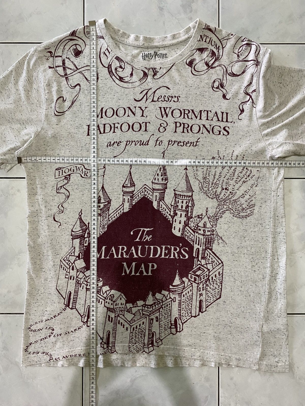 Vintage Harry Potter The Merauder’s Map Poem Hogwarts Wizard Castle Size US XL / EU 56 / 4 - 18 Thumbnail