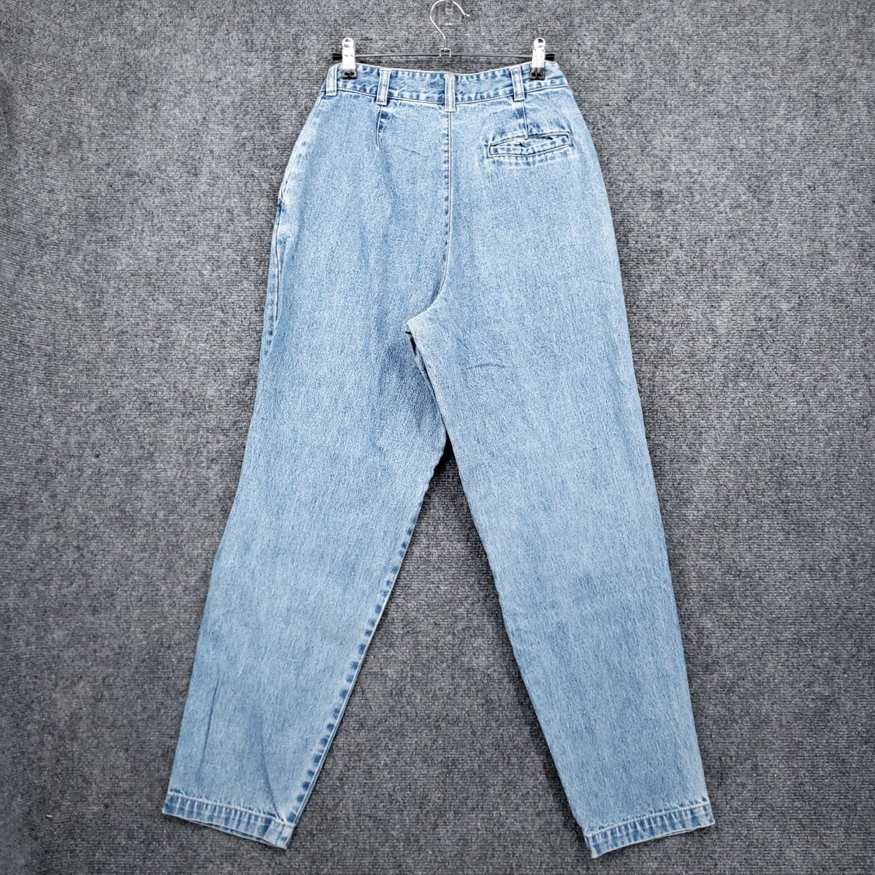 Gloria Vanderbilt Gloria Vanderbilt Jeans Womens 8P Petite Blue Tapered Mom High Rise Light Wash Size 30" / US 8 / IT 44 - 2 Thumbnail