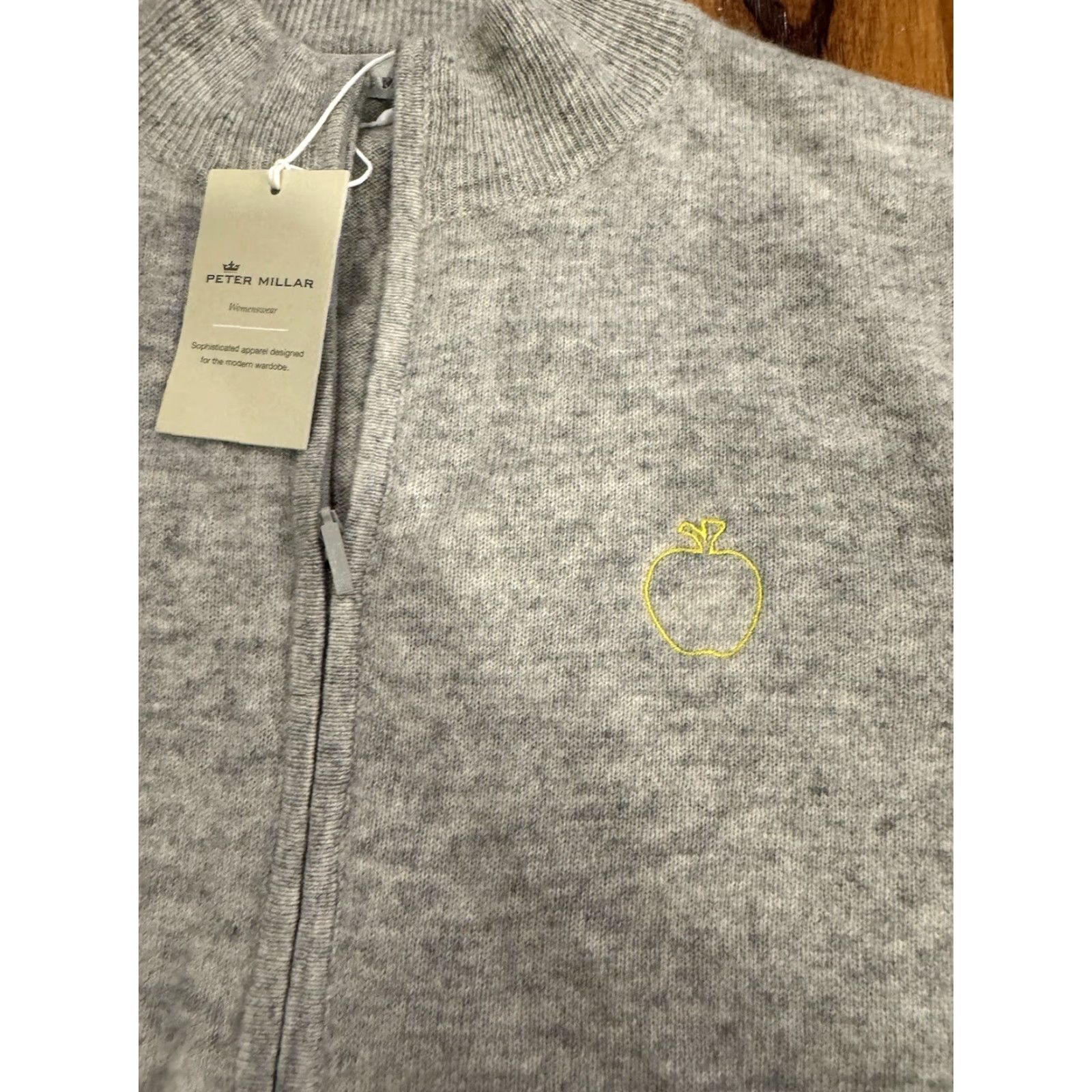 Peter Millar Peter Millar Women's 1/2 Zip Lightweight Cashmere Sweater Sz M Golf Size M / US 6-8 / IT 42-44 - 6 Thumbnail