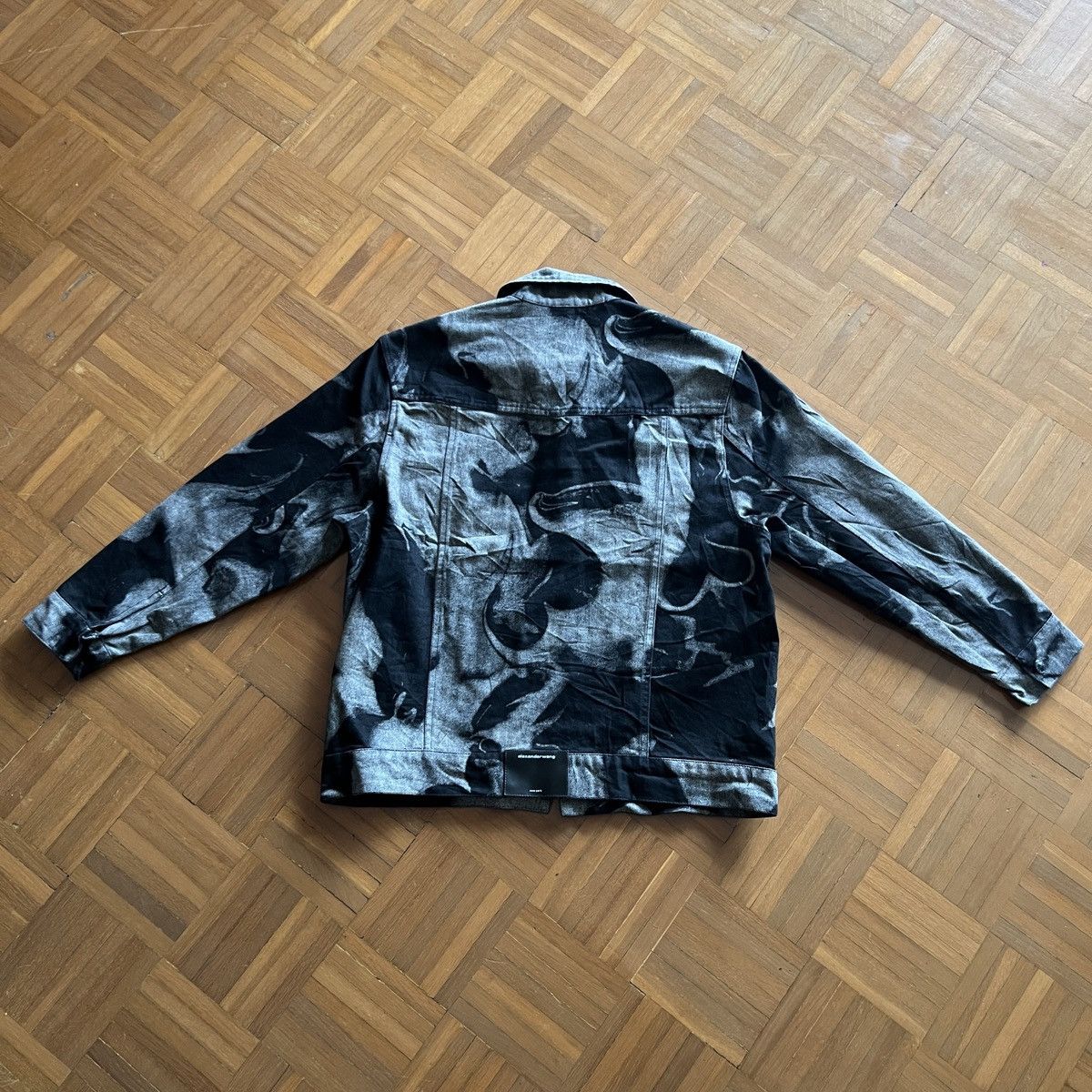 Alexander Wang Alexander wang smoke denim jacket sz. S Size US M / EU 48-50 / 2 - 5 Thumbnail