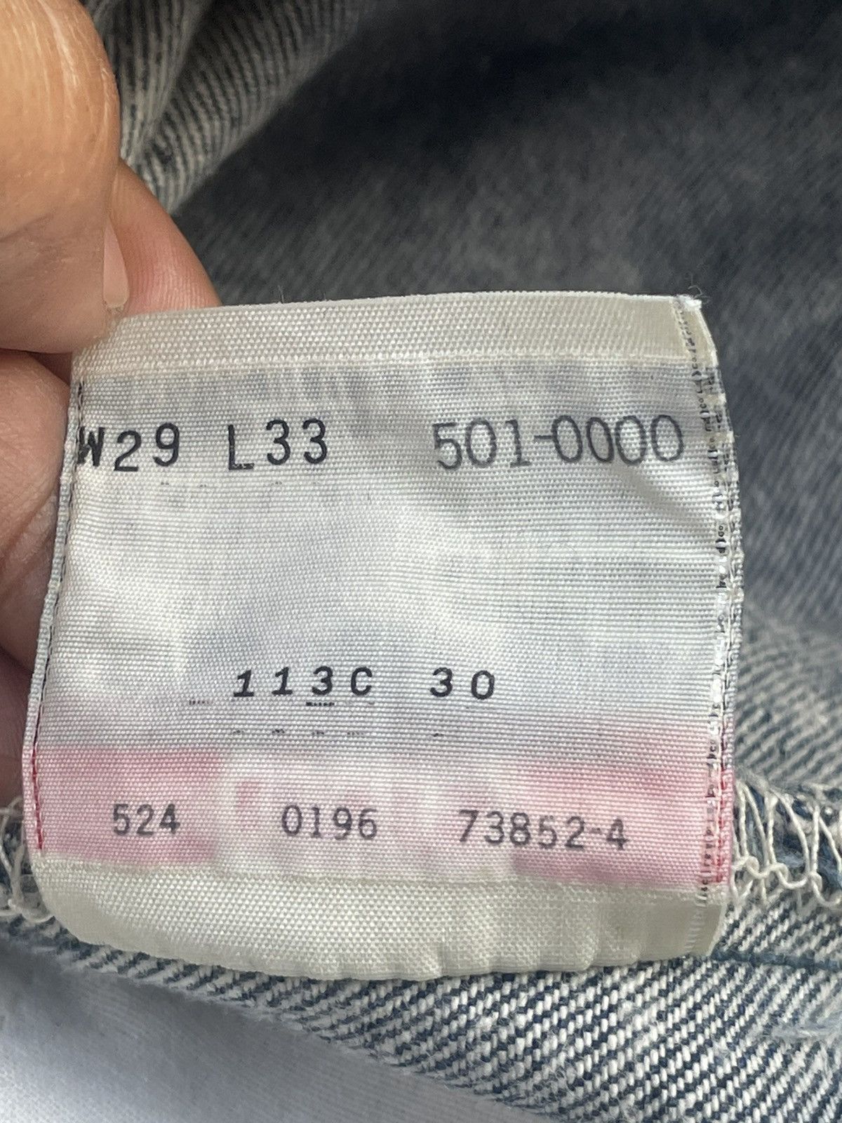 Levi's Vintage 1996 Levis 501 XX e Usa Size US 28 / EU 44 - 14 Thumbnail