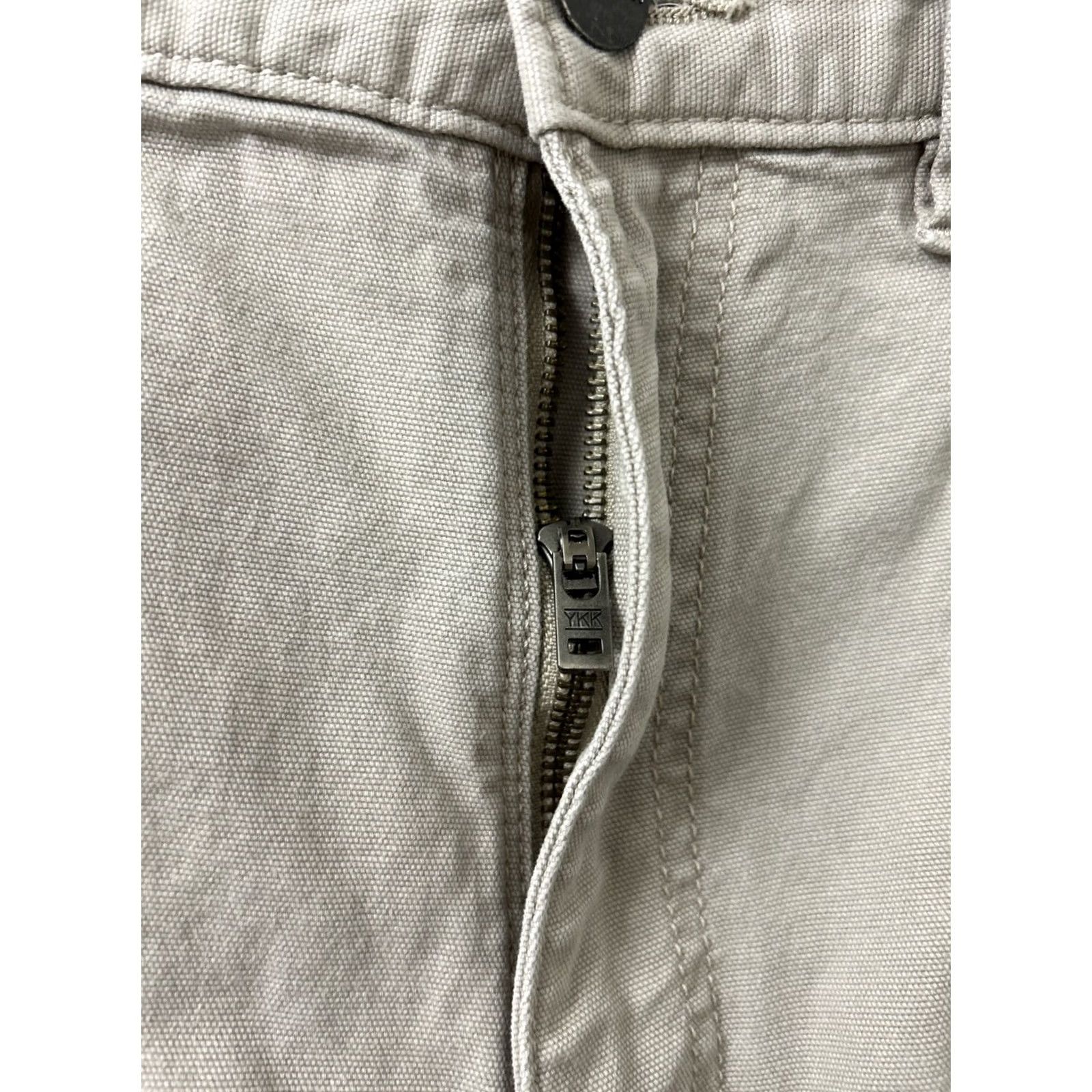 Carhartt VINTAGE Carhartt Cargo Shorts Mens 44 Beige Relaxed Fit 11” Canvas Cotton Blend Pocket Logo Belt Loops Casual Workwear Mens Size US 44 / EU 60 - 7 Thumbnail