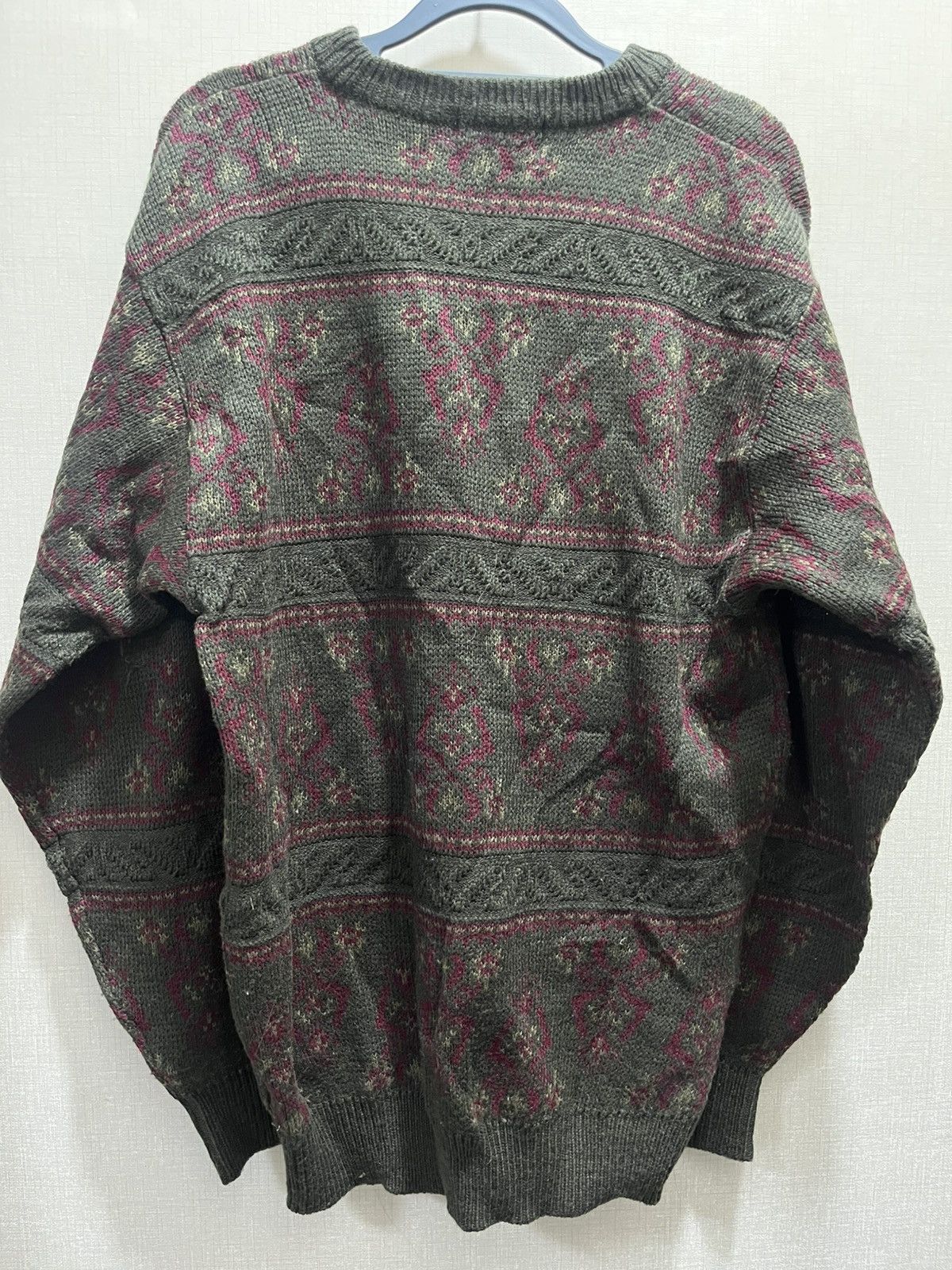 Japanese Brand × Vintage y2k oldshchool jpn vintage knit Size US M / EU 48-50 / 2 - 2 Thumbnail