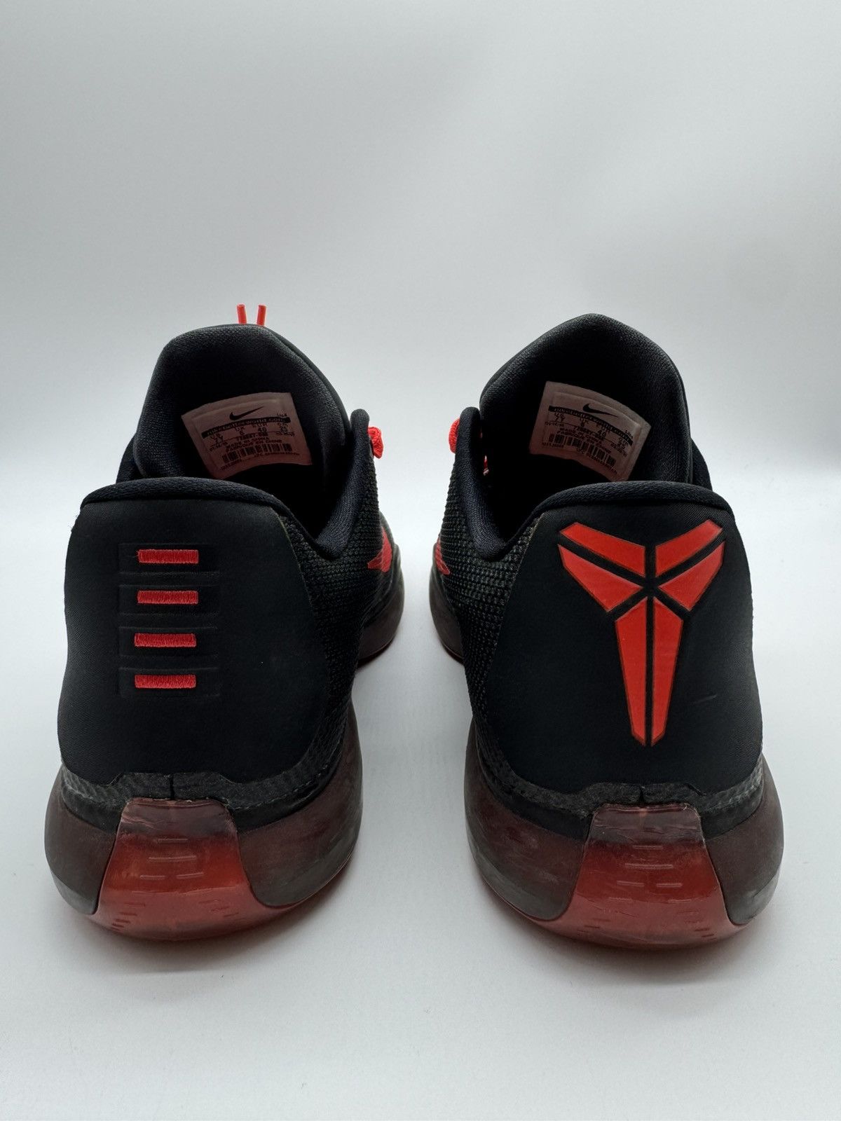 Nike Nike Kobe 10 GS Bright Crimson Black Red Youth Size 7 (7Y) Size US 7 / EU 40 - 5 Thumbnail
