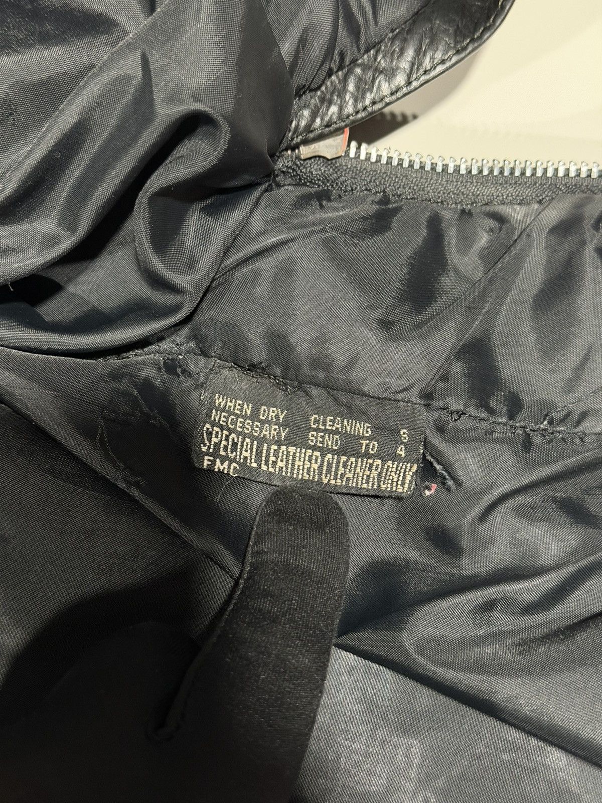 Vintage 1980s Vintage Cafe Racer Faded Leather Motorcycle Jacket XL Size US XL / EU 56 / 4 - 13 Thumbnail