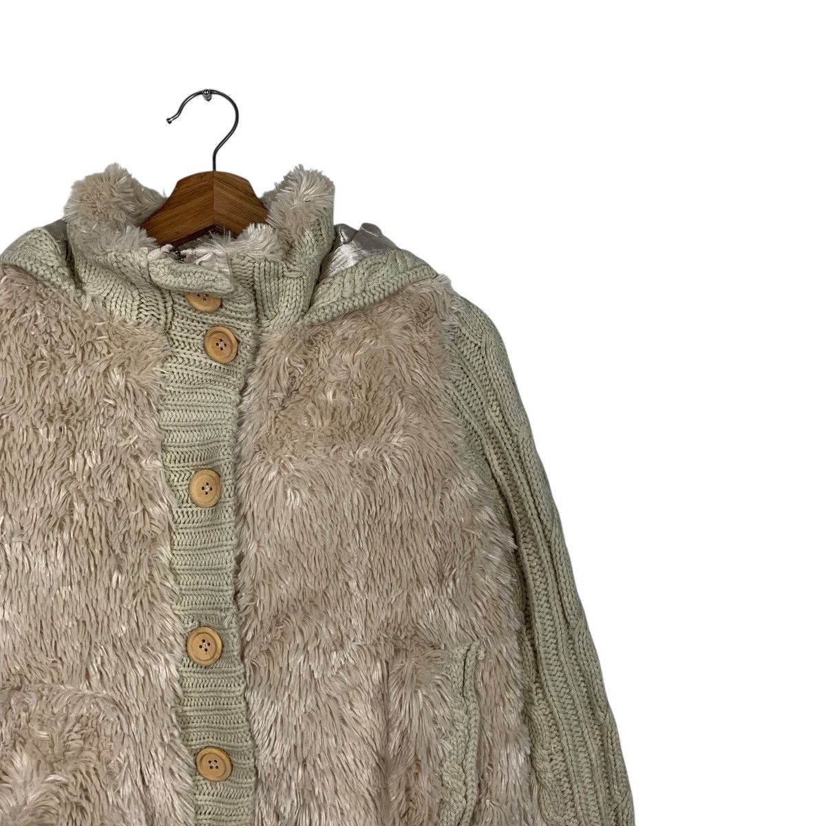 Japanese Brand Beni Meeni California Faux Fur Jacket Size S / US 4 / IT 40 - 5 Thumbnail