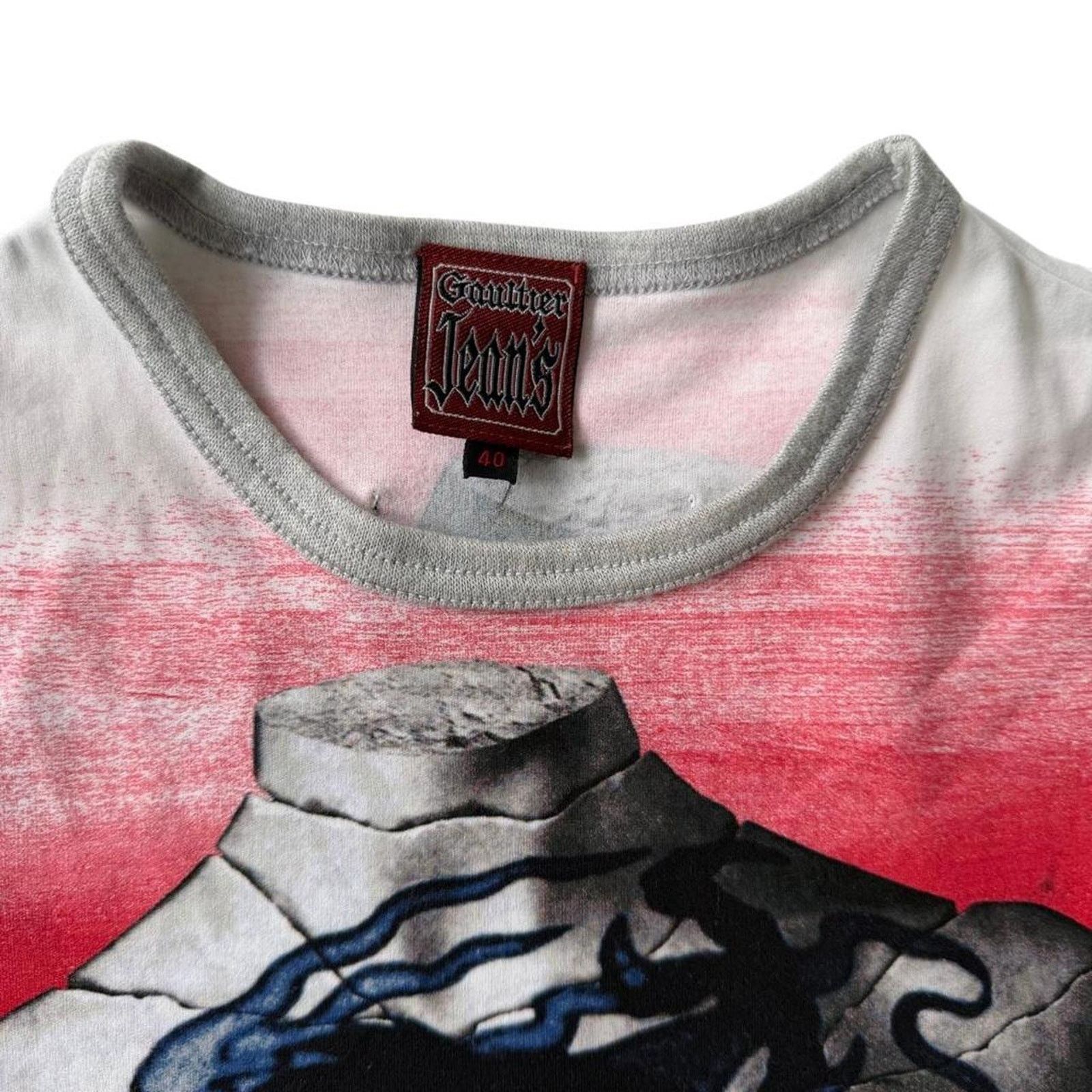 Jean Paul Gaultier Jean Paul Gaultier Jeans Venus Print Power Top Long Sleeve Size S / US 4 / IT 40 - 4 Thumbnail