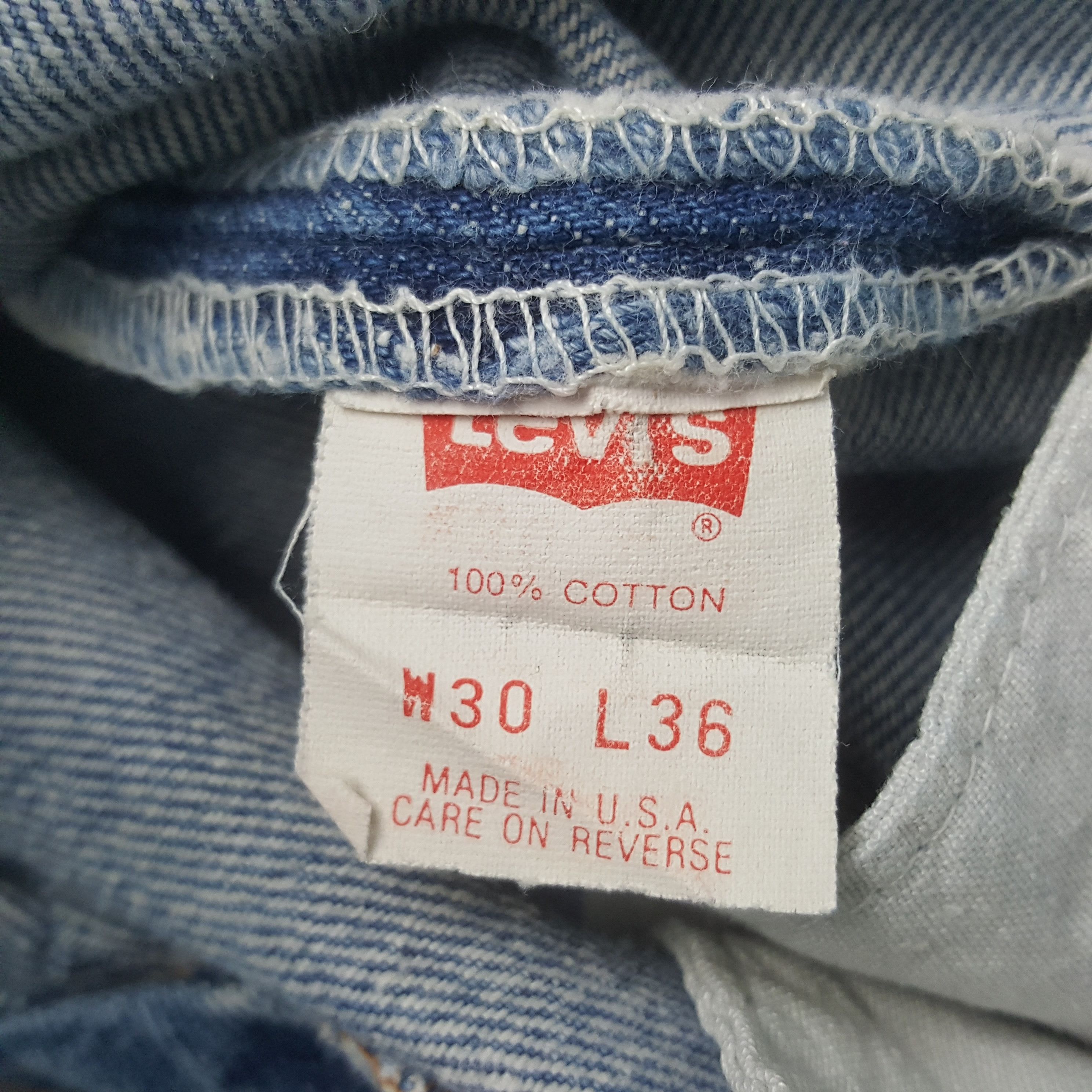 Levi's Vintage Clothing Vintage Levi's 501 USA Denim Jeans Size US 28 / EU 44 - 15 Thumbnail