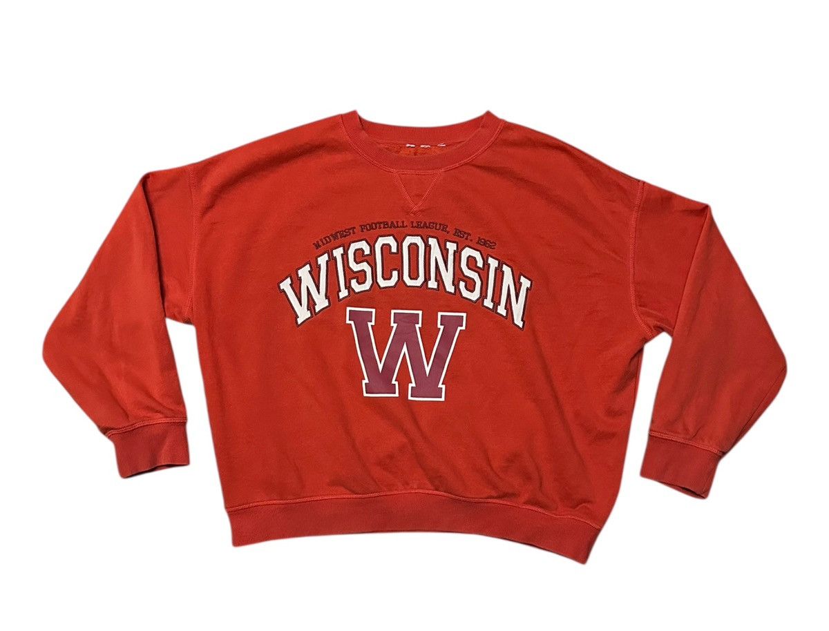 H&M H&M Wisconsin football 1962 sweatshirt Size US L / EU 52-54 / 3 - 1 Thumbnail