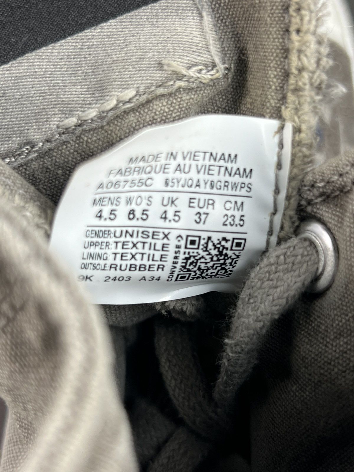 Rick Owens Drkshdw Rick Owens DRKSHDW Dbl DrkStar High-Top Sneakers – Gray Size US 6.5 / IT 36.5 - 4 Thumbnail
