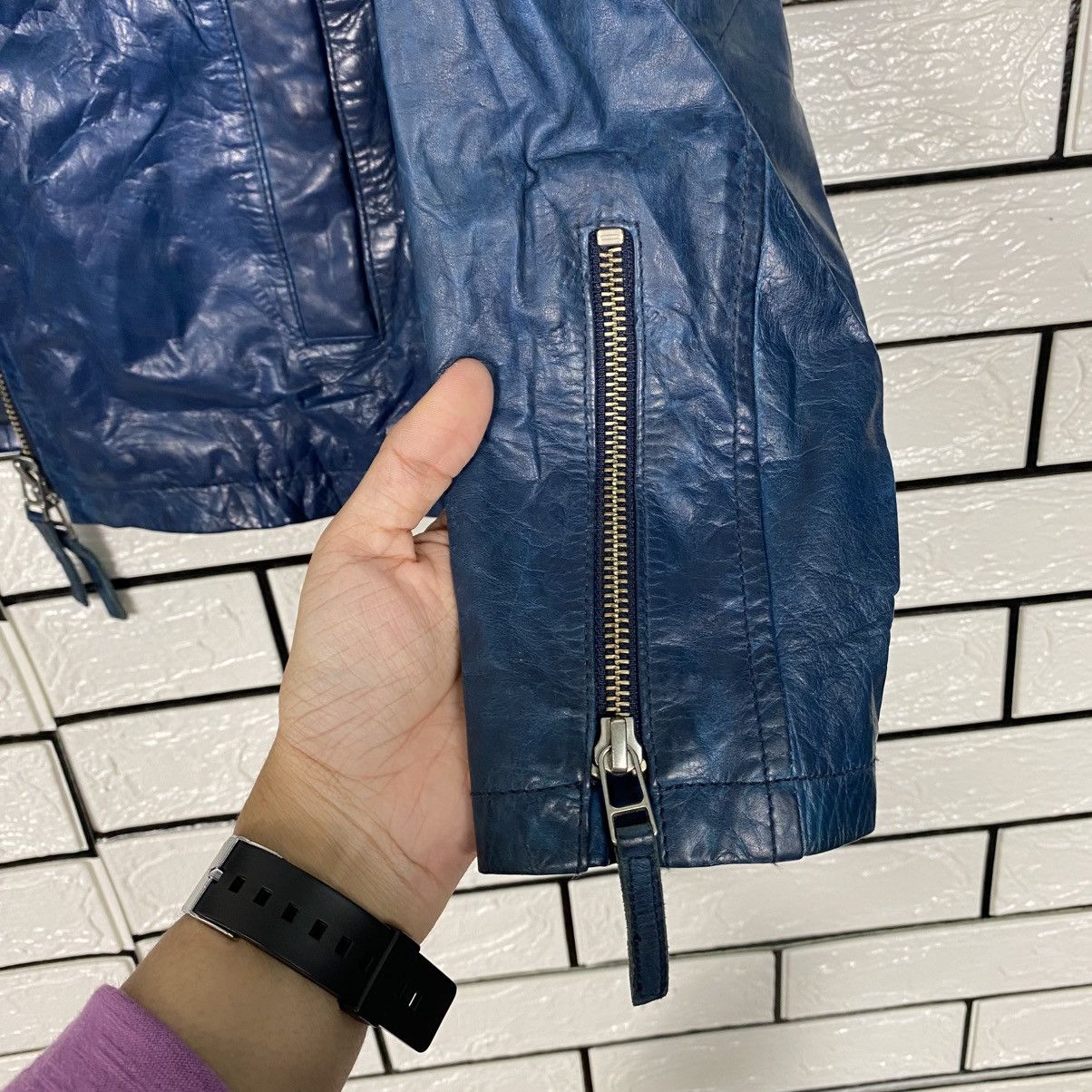 Vanquish 📌Vintage Leather Jacket Vanquish Tokyo Japan Biker Style Size US M / EU 48-50 / 2 - 16 Thumbnail