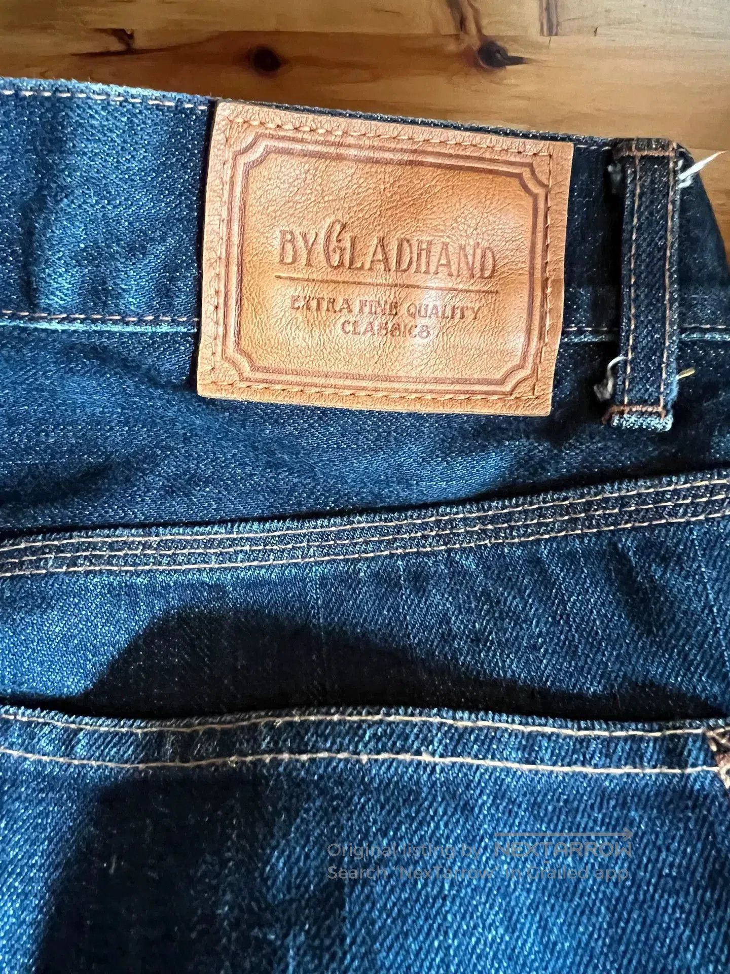 RRL Ralph Lauren BY GLADHAND Vintage Lee Red Ear Denim Pants. Size US 42 / EU 58 - 9 Thumbnail