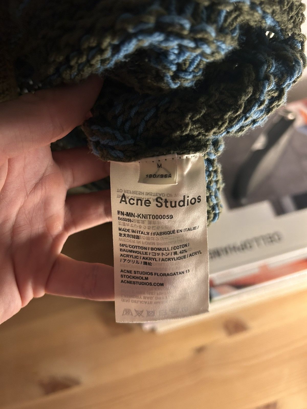 Acne Studios Acne studios distressed sweater Size US M / EU 48-50 / 2 - 4 Thumbnail