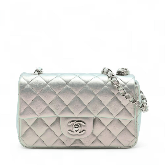 Chanel CC Logo Mini Matelasse 20 Leather Single Flap & Chain Bag Size ONE SIZE - 1 Thumbnail
