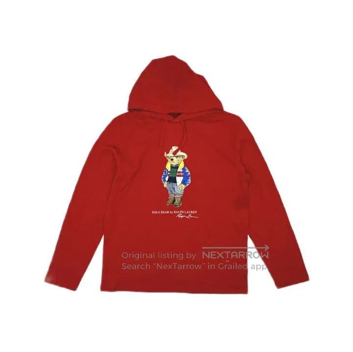 Polo Ralph Lauren Polo Ralph Lauren Bear Print Hooded Long. Size US M / EU 48-50 / 2 - 2 Thumbnail