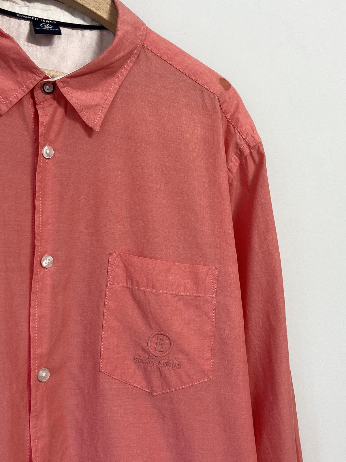 Bogner Bogner Button Up Shirt Luxury Size US XXL / EU 58 / 5 - 3 Thumbnail