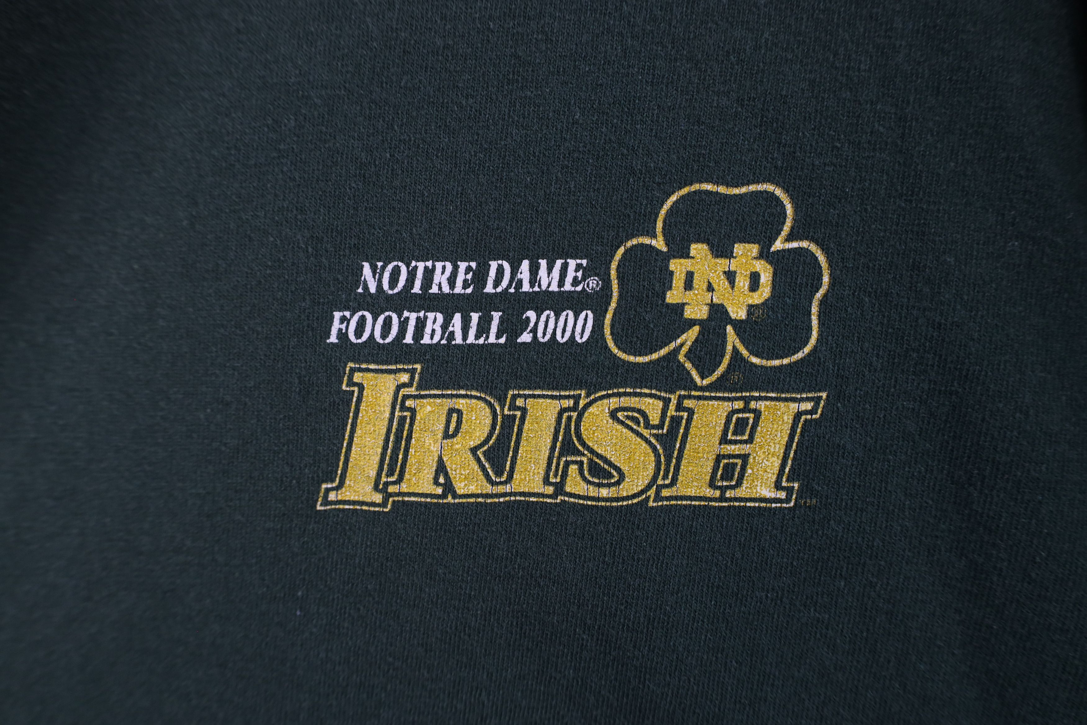 Vintage Vintage Y2K 2000 Dame University Football T-Shirt Green Size US XL / EU 56 / 4 - 5 Thumbnail