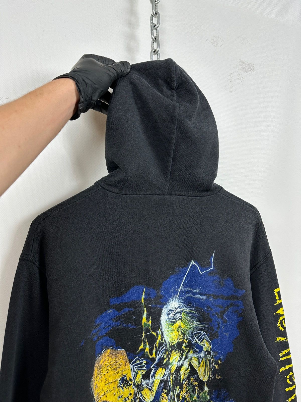 Band Tees 2003 Vintage Iron Maiden Live After Death Faded Band T-Shirt Size US M / EU 48-50 / 2 - 12 Thumbnail