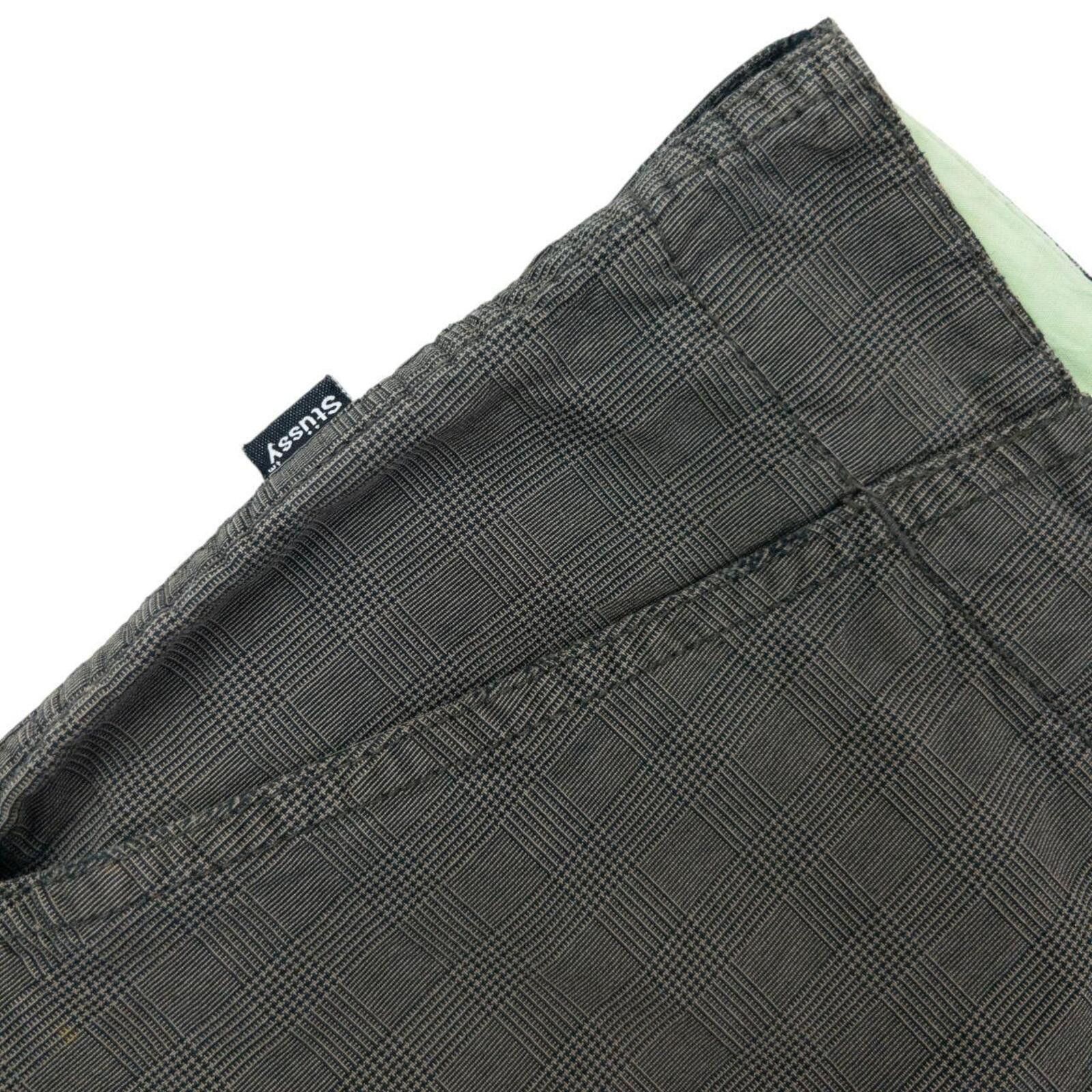 Stussy Vintage 2000s Stussy Checkered Shorts Size W34 Size US 32 / EU 48 - 4 Thumbnail