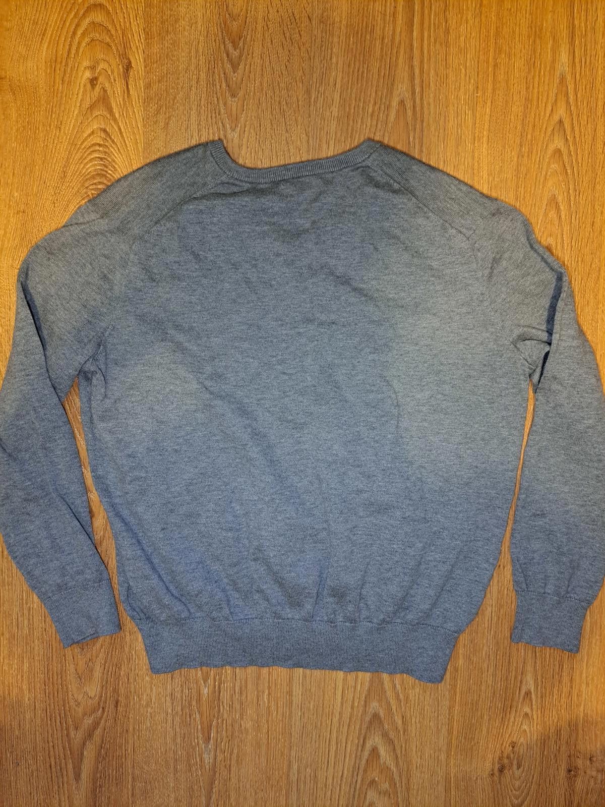 Polo Ralph Lauren Polo Ralph Lauren Sweater Mens Large Gray Pima Cotton V Neck Size US L / EU 52-54 / 3 - 5 Thumbnail