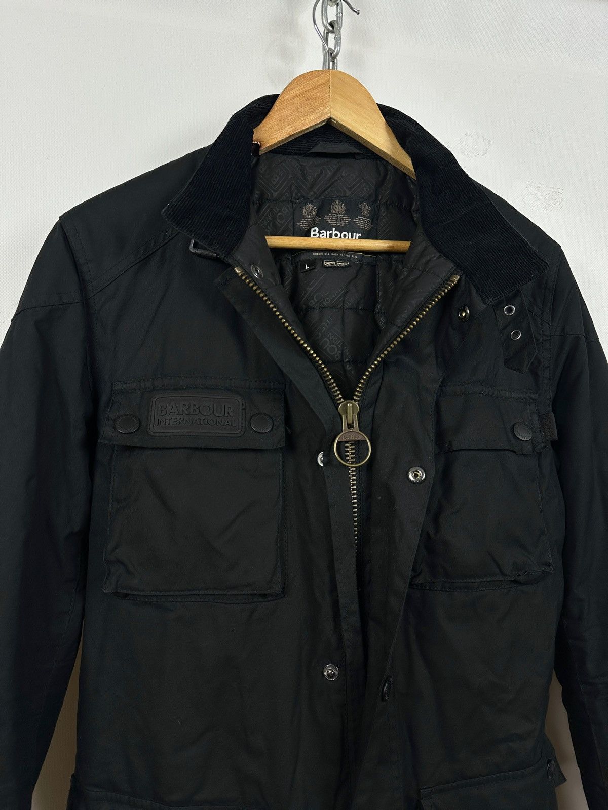 Barbour Barbour International Blackwell Waxed Motorcycle Jacket Size US L / EU 52-54 / 3 - 12 Thumbnail