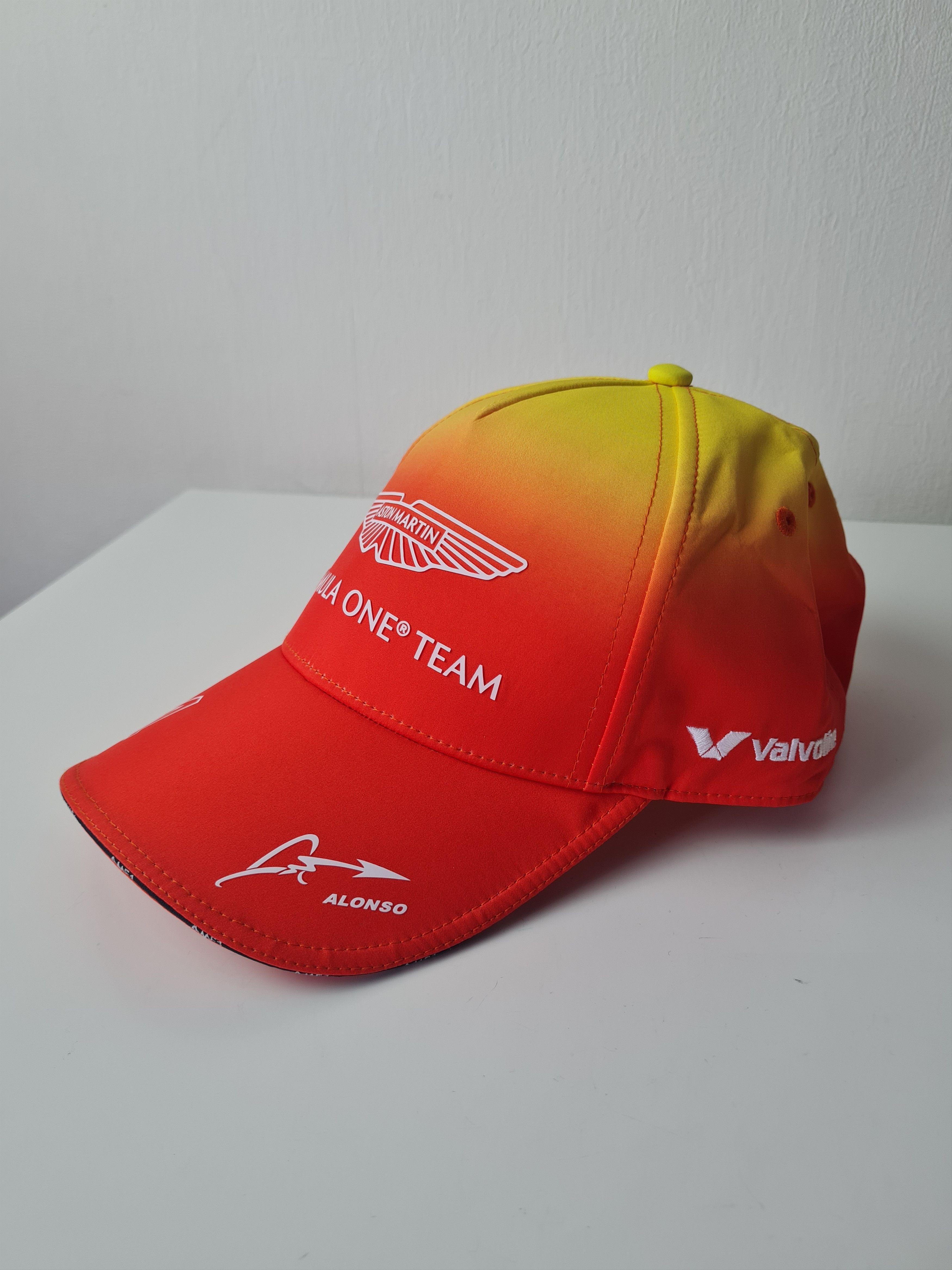 Formula 1 Aston Martin F1 Fernando Alonso Special Spain GP Baseball Size ONE SIZE - 4 Thumbnail