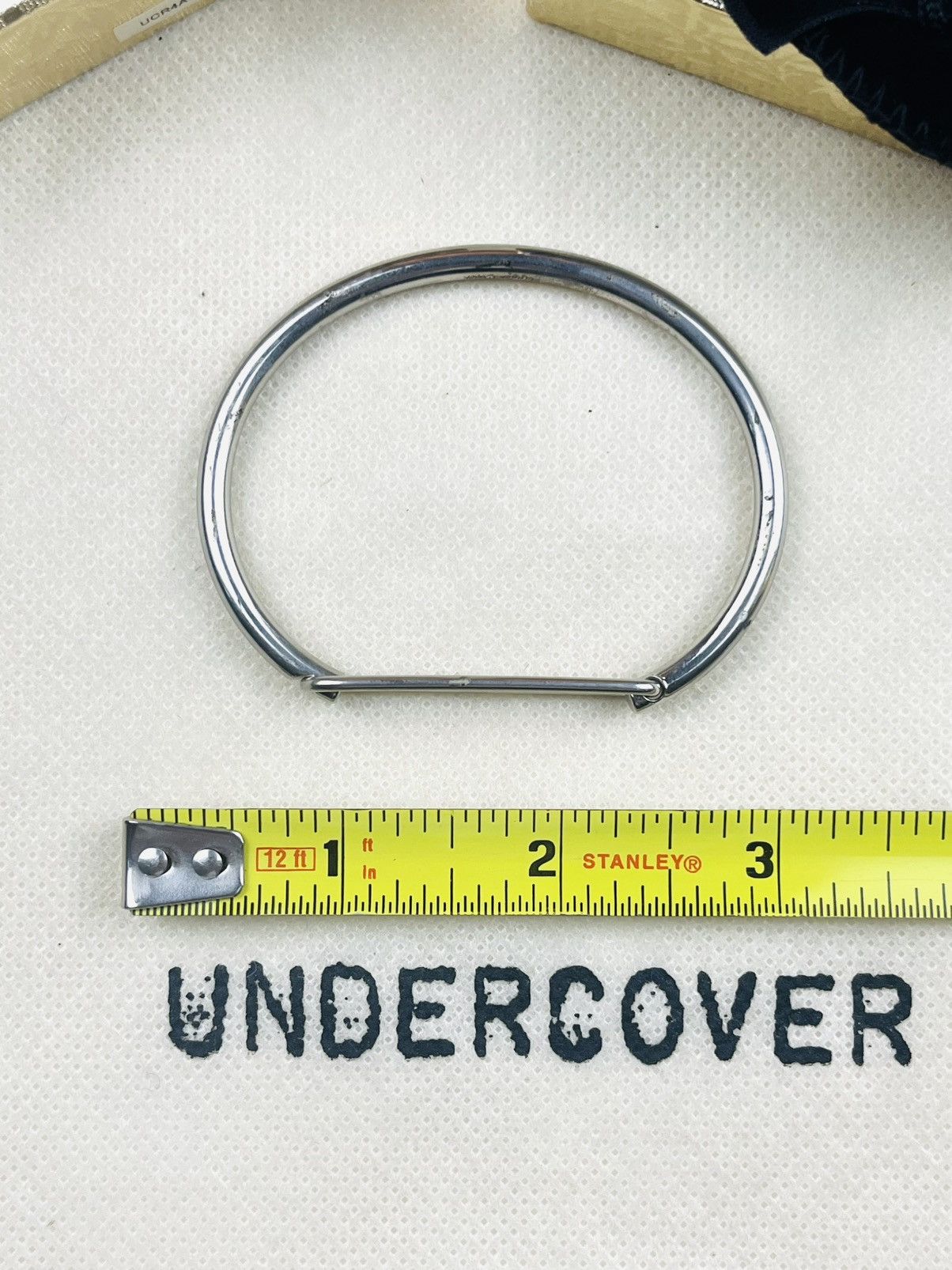 Undercover Undercover Silver Carabiner Cuff Bracelet Size ONE SIZE - 3 Thumbnail