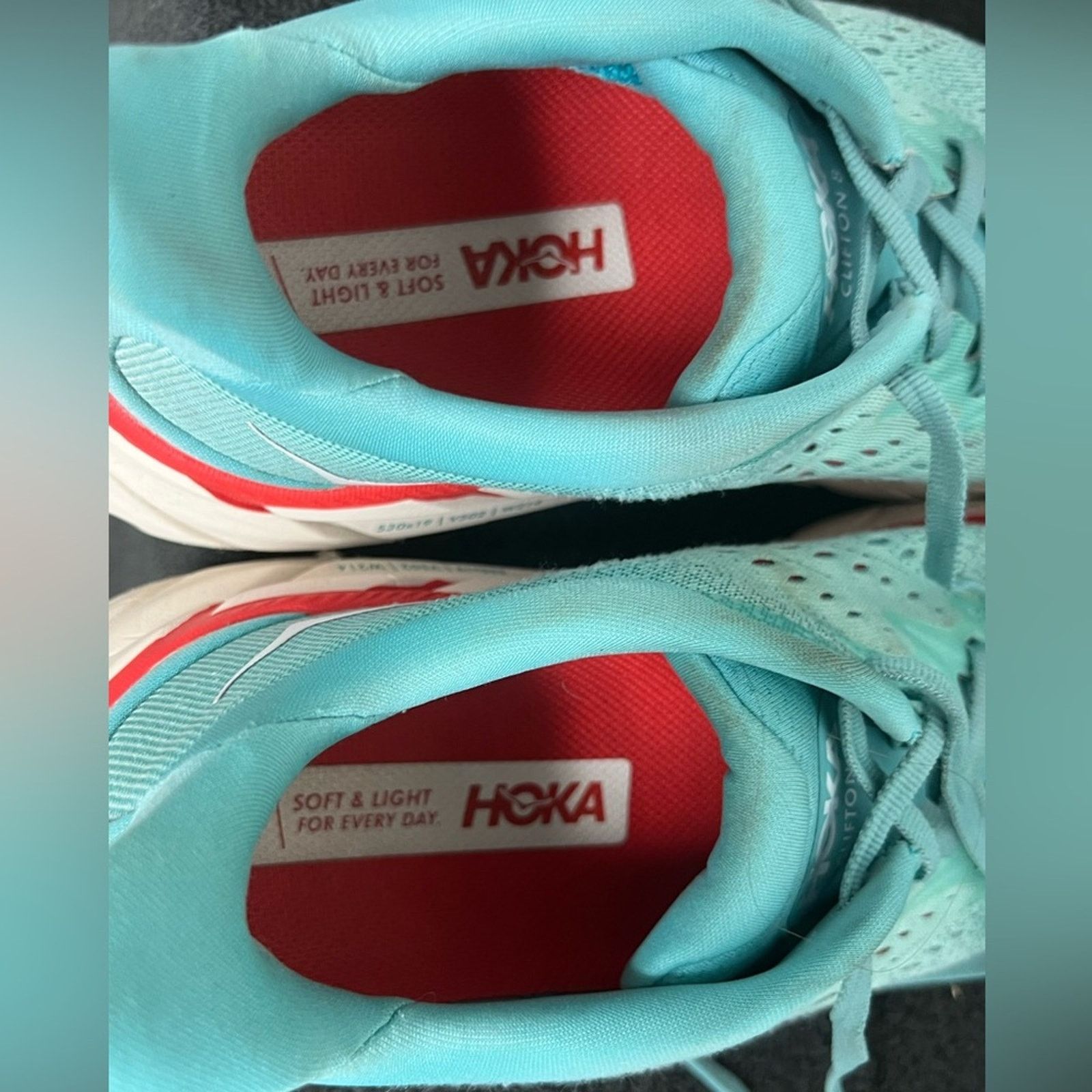Hoka Hoka One One Womens Clifton 8 Running Shoes Sneakers SZ 9.5 Size US 9.5 / IT 39.5 - 8 Thumbnail