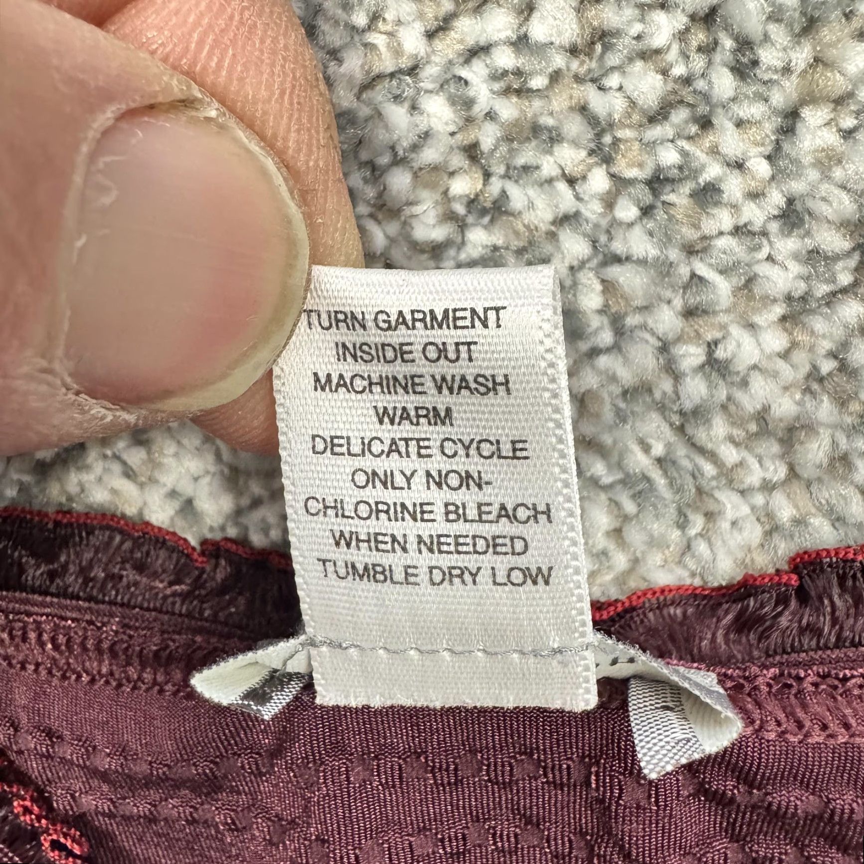 Ann Taylor VINTAGE Ann Taylor Camisole Tank M/L Plum Lace Cami Women Size ONE SIZE - 5 Thumbnail